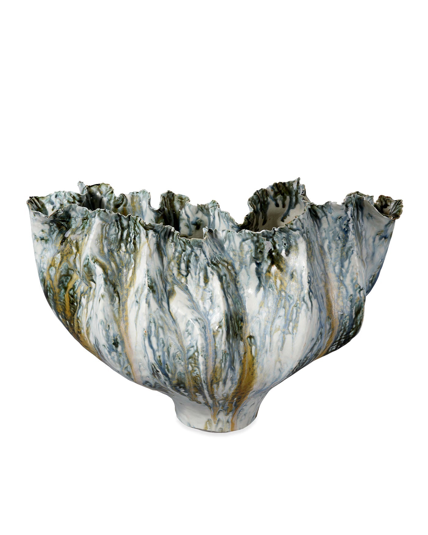 Jamie Young Beluga Ceramic Decorative Vase