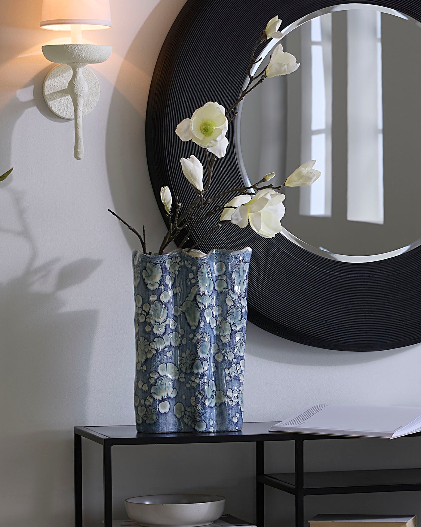 Jamie Young Cloud Ceramic Decorative Vase, Large