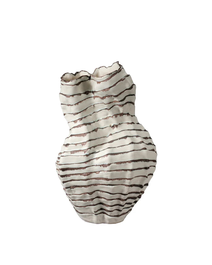 Jamie Young Contortion Ceramic Vase, Brown