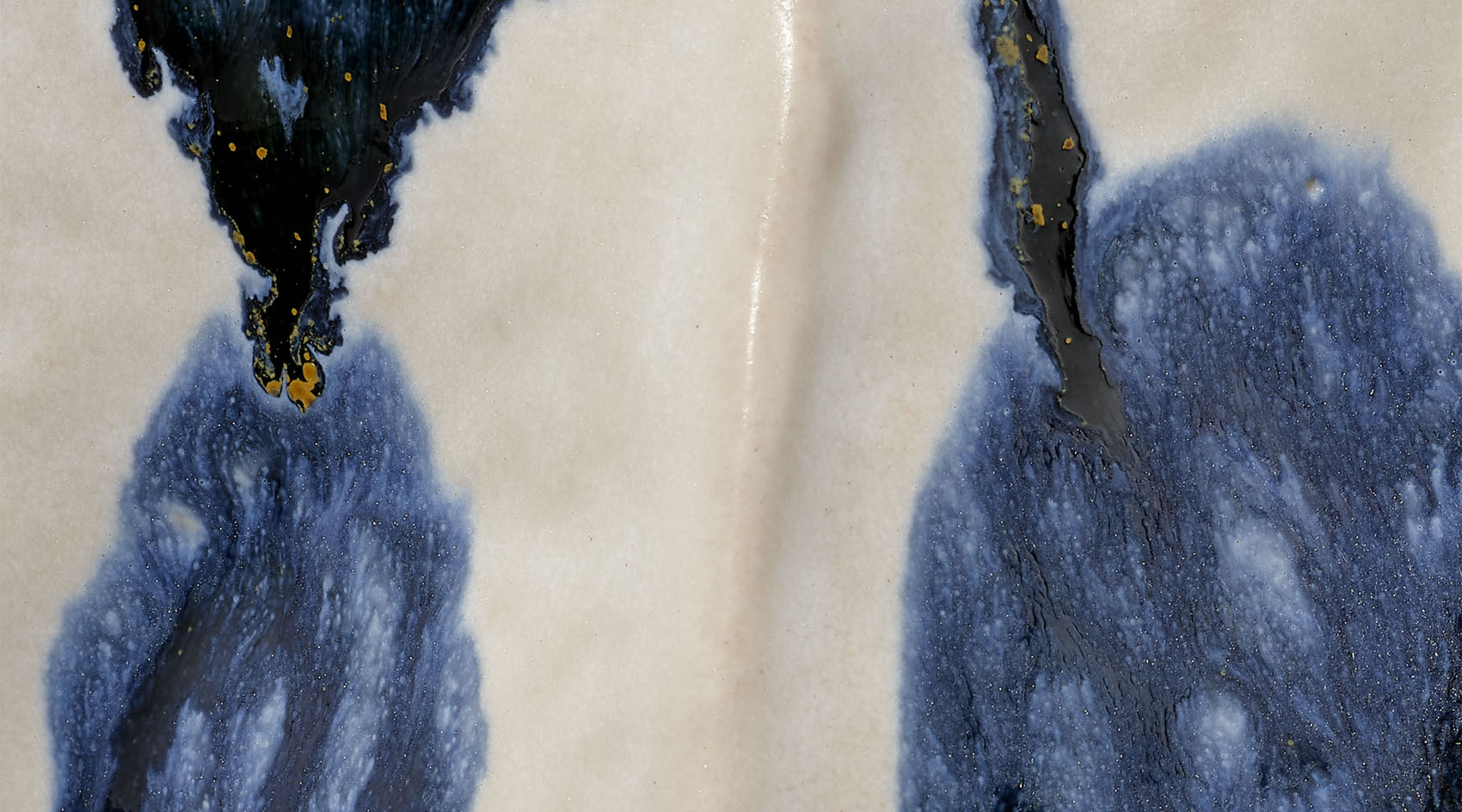 Jamie Young Monet Wide Ceramic Decorative Vase