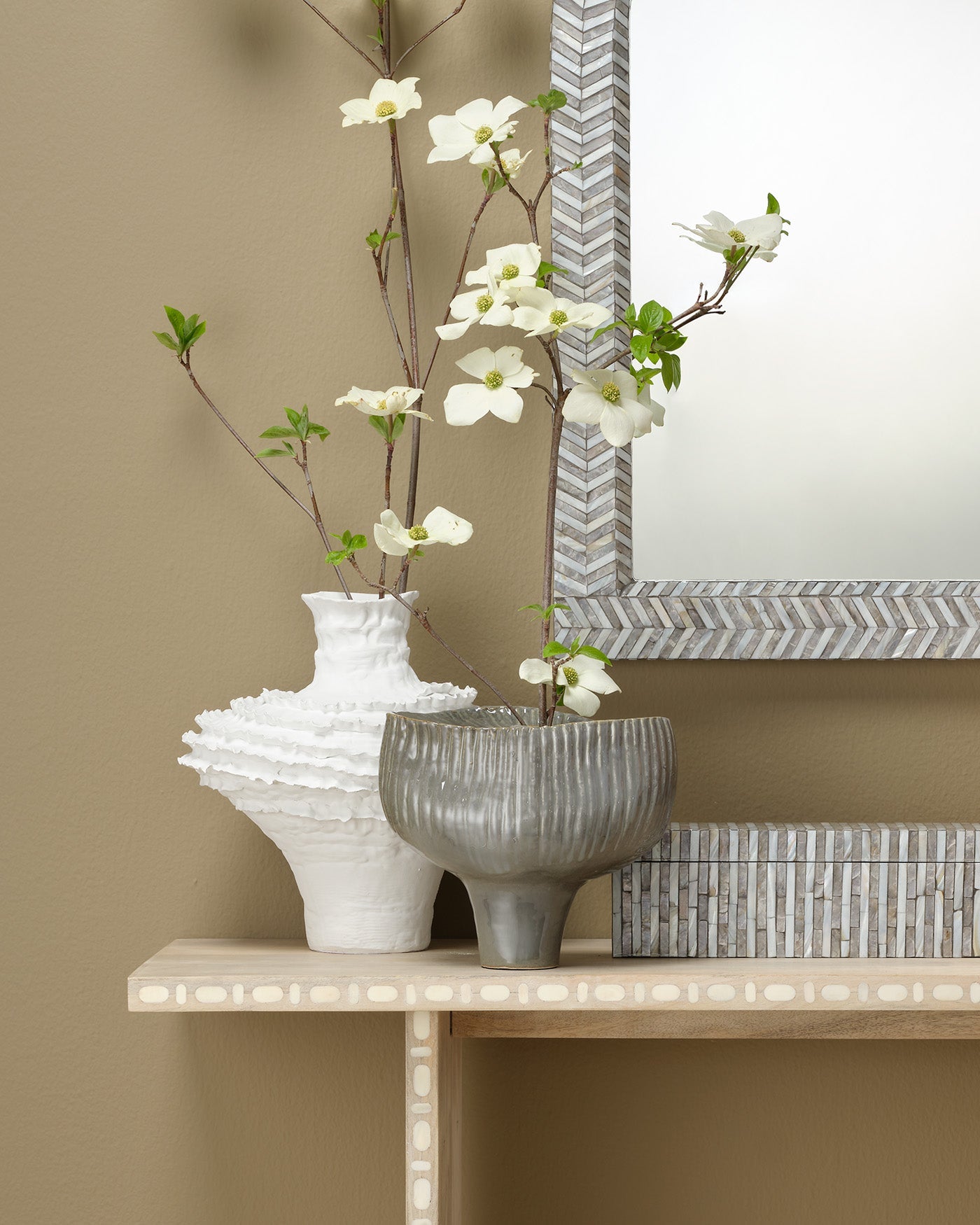 Jamie Young Plunge Ceramic Decorative Vessel