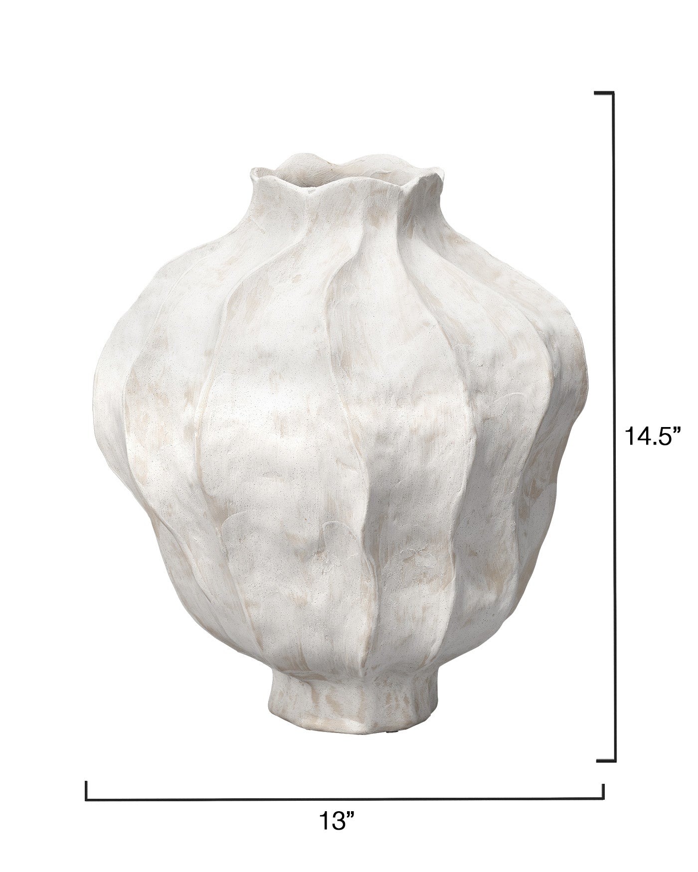 Jamie Young Poppy Porcelain Decorative Vase