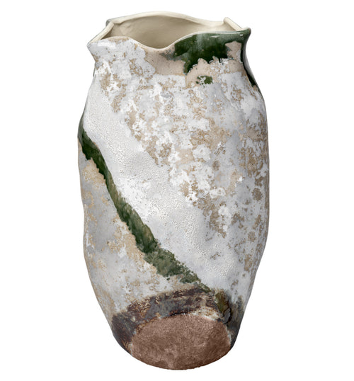 Jamie Young Sandcastle Ceramic Decorative Vase, Large