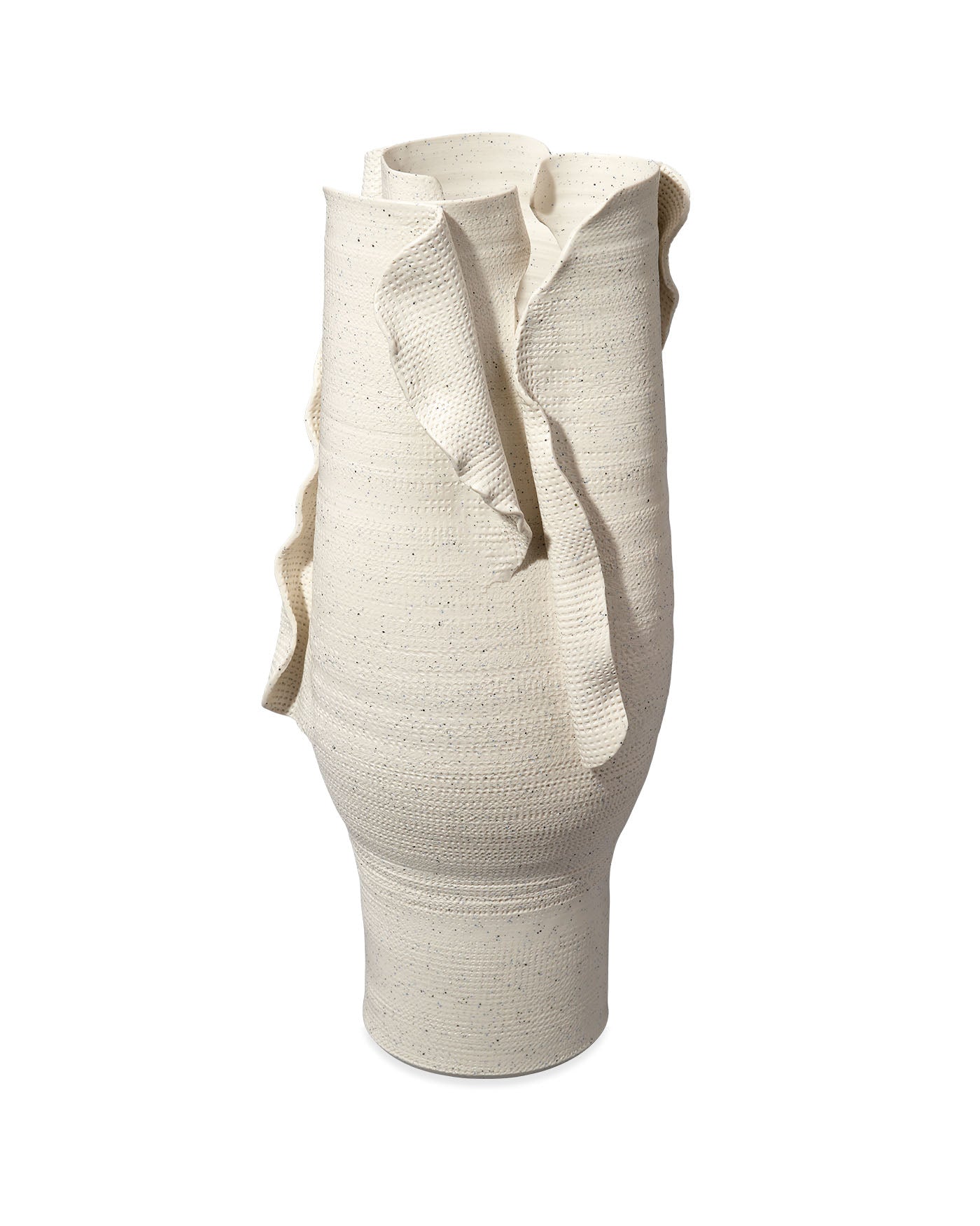 Jamie Young Severed Tall Porcelain Decorative Vessel