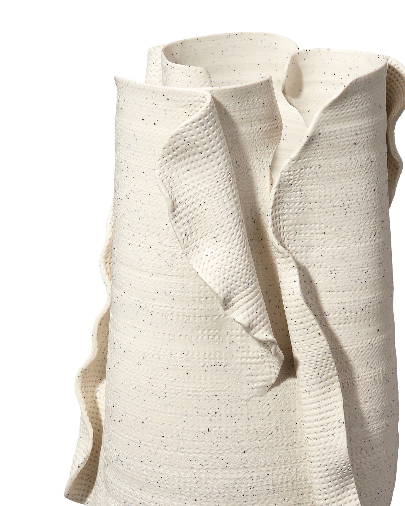 Jamie Young Severed Tall Porcelain Decorative Vessel