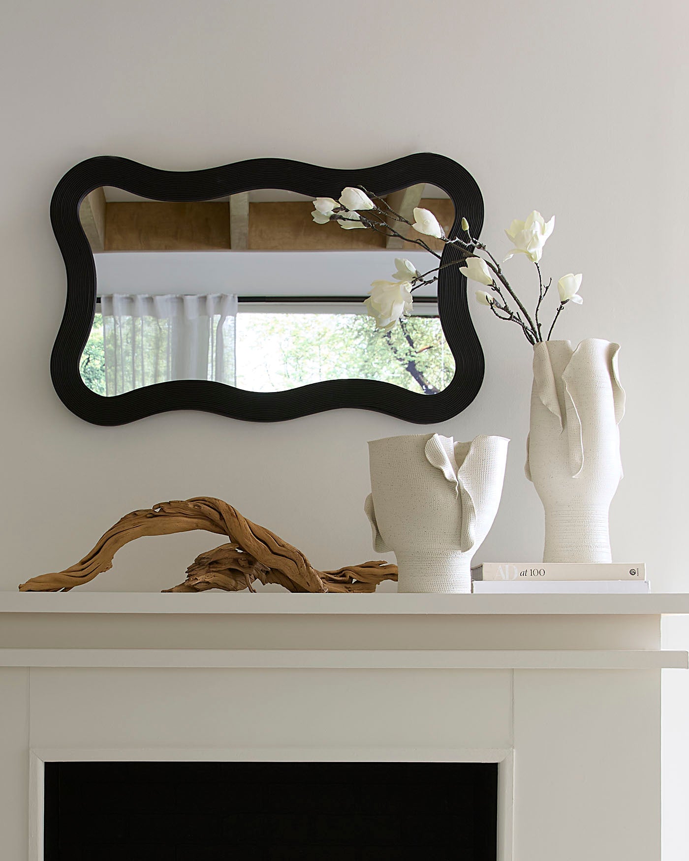 Jamie Young Severed Tall Porcelain Decorative Vessel