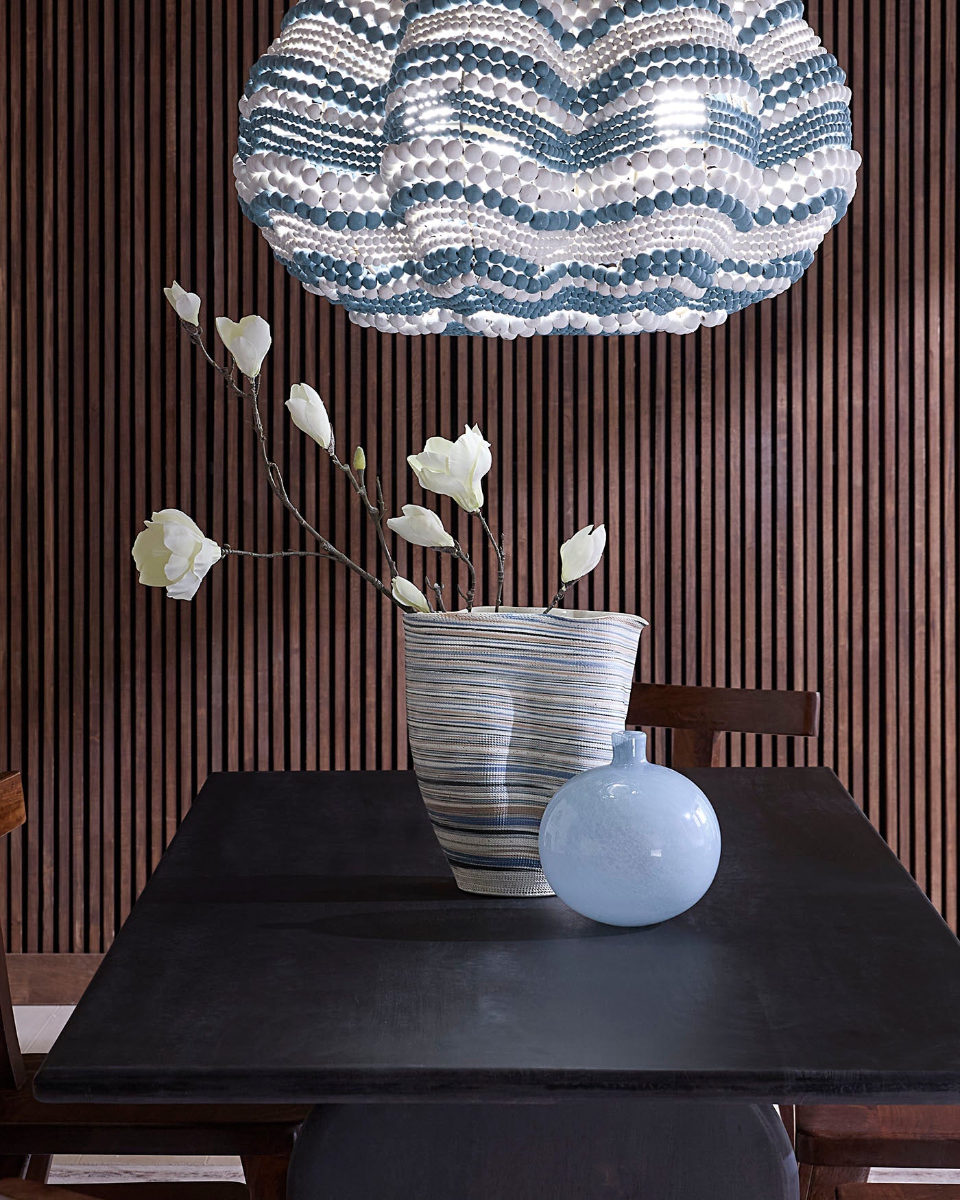 Jamie Young Undulation Porcelain Decorative Vase