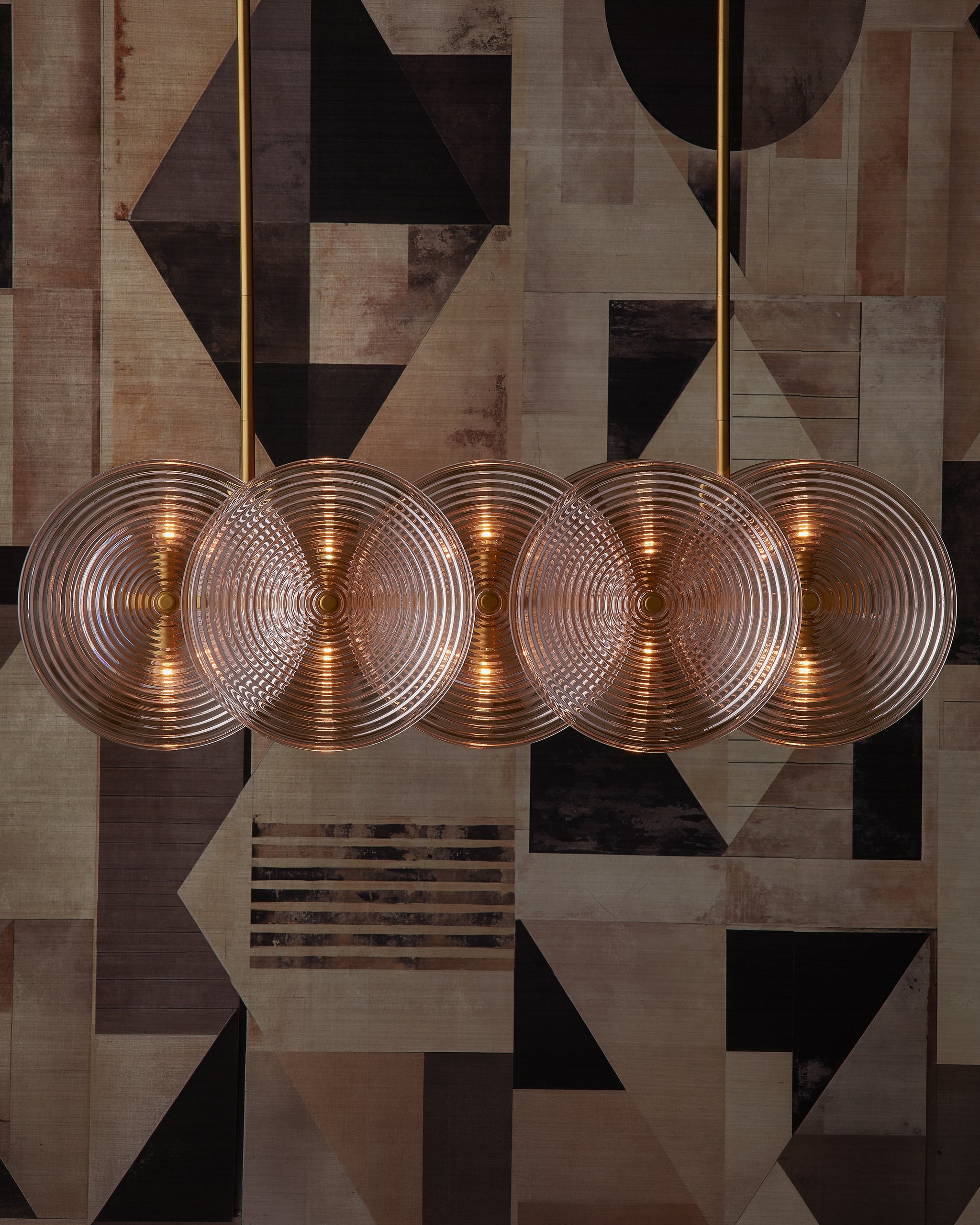 Currey & Company Whirlwind Rectangular Chandelier