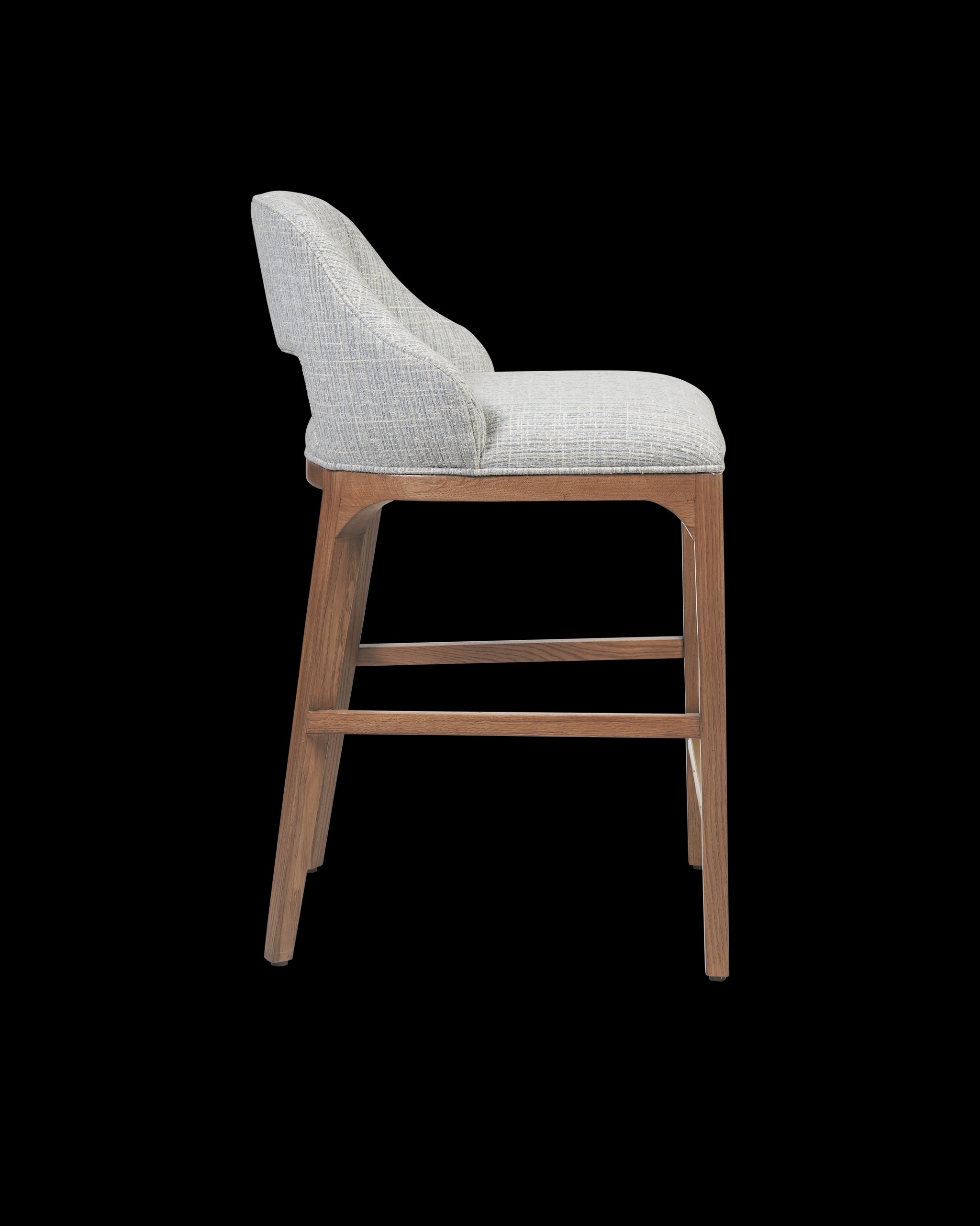 Currey & Company Inga Counter Stool, Greenlight Powder