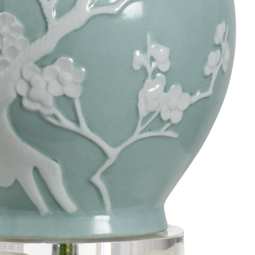 Wildwood Yoshino Lamp Seafoam