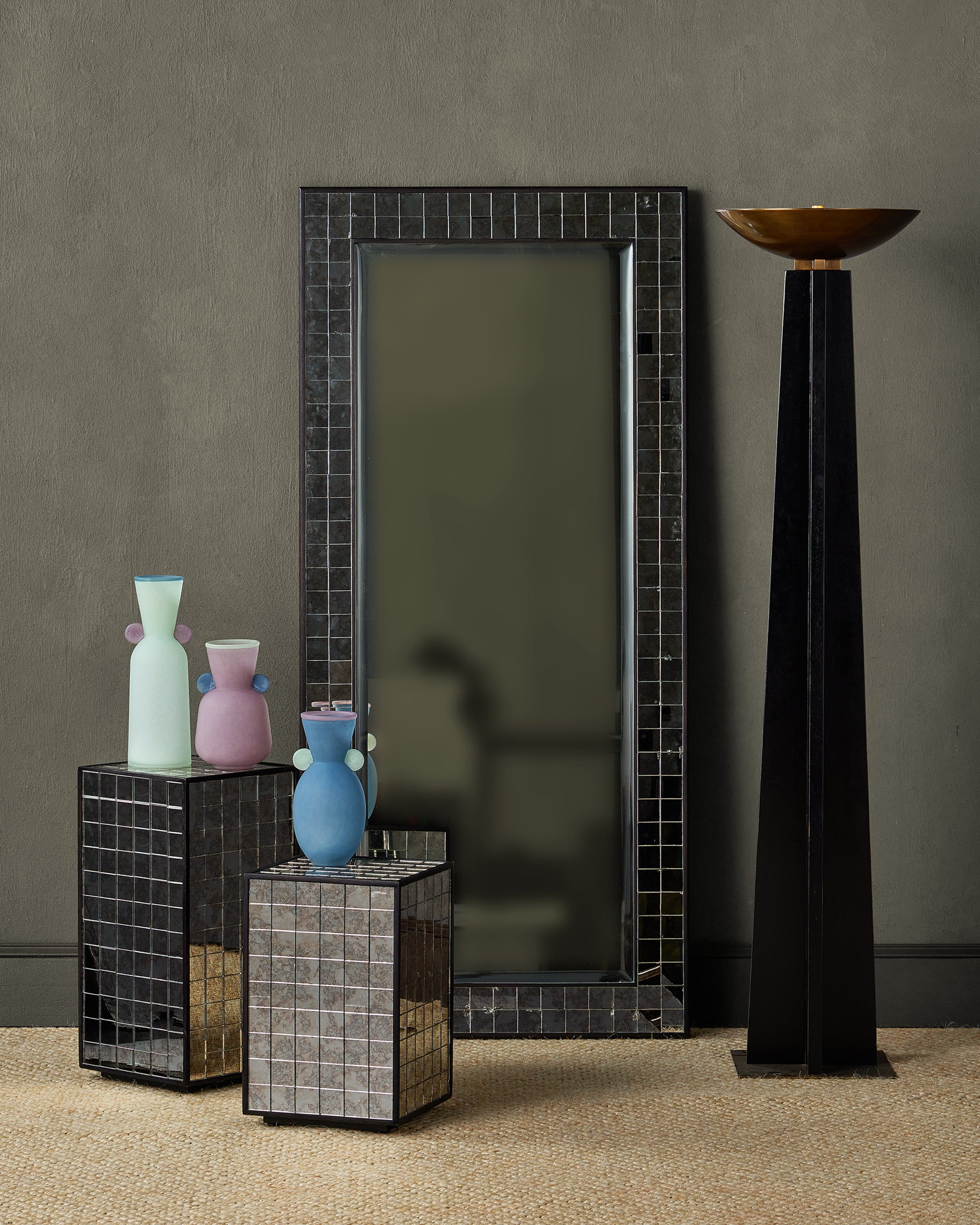 Currey & Company Mosaico Pedestal