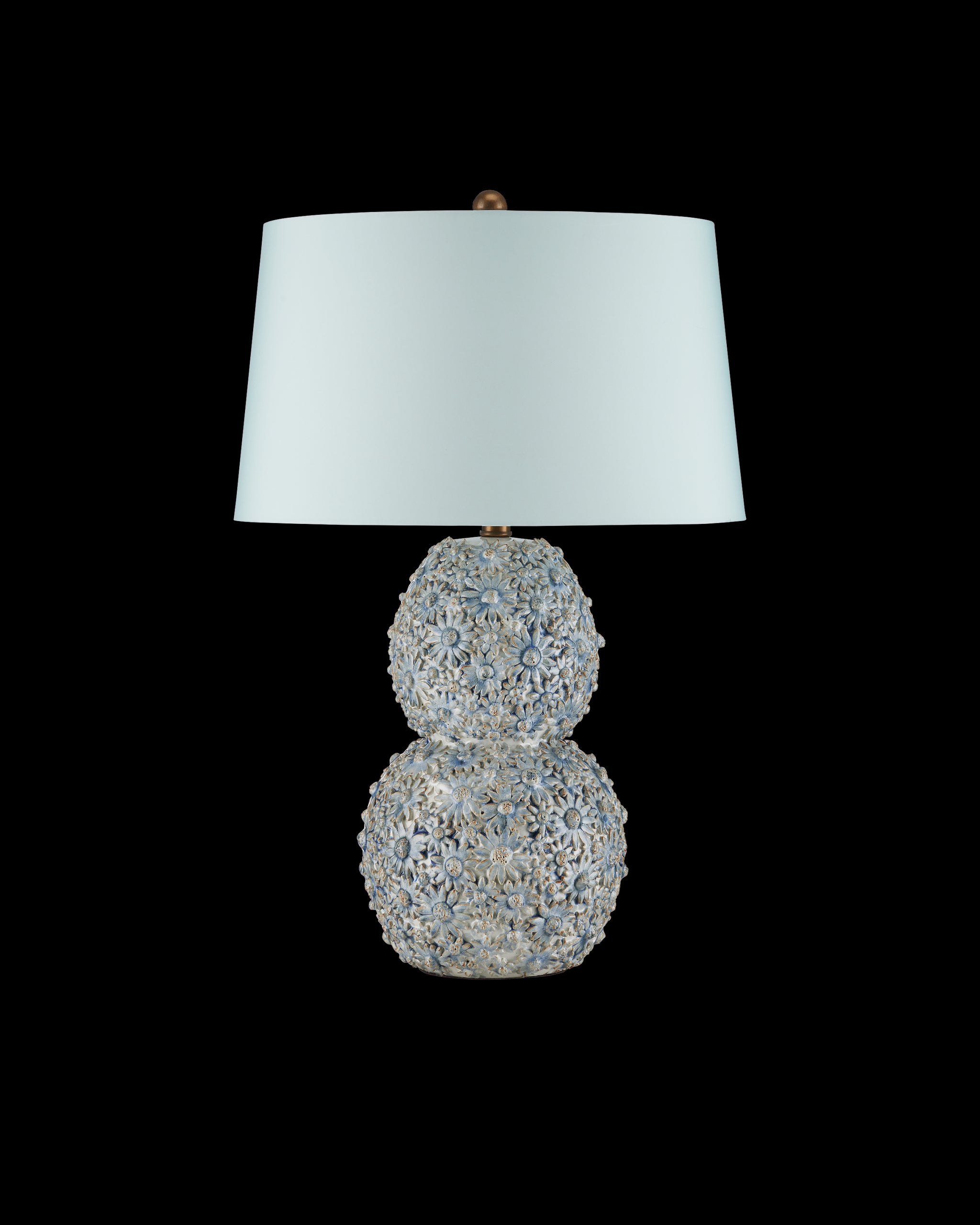 Currey & Company Jessamine Blue Table Lamp