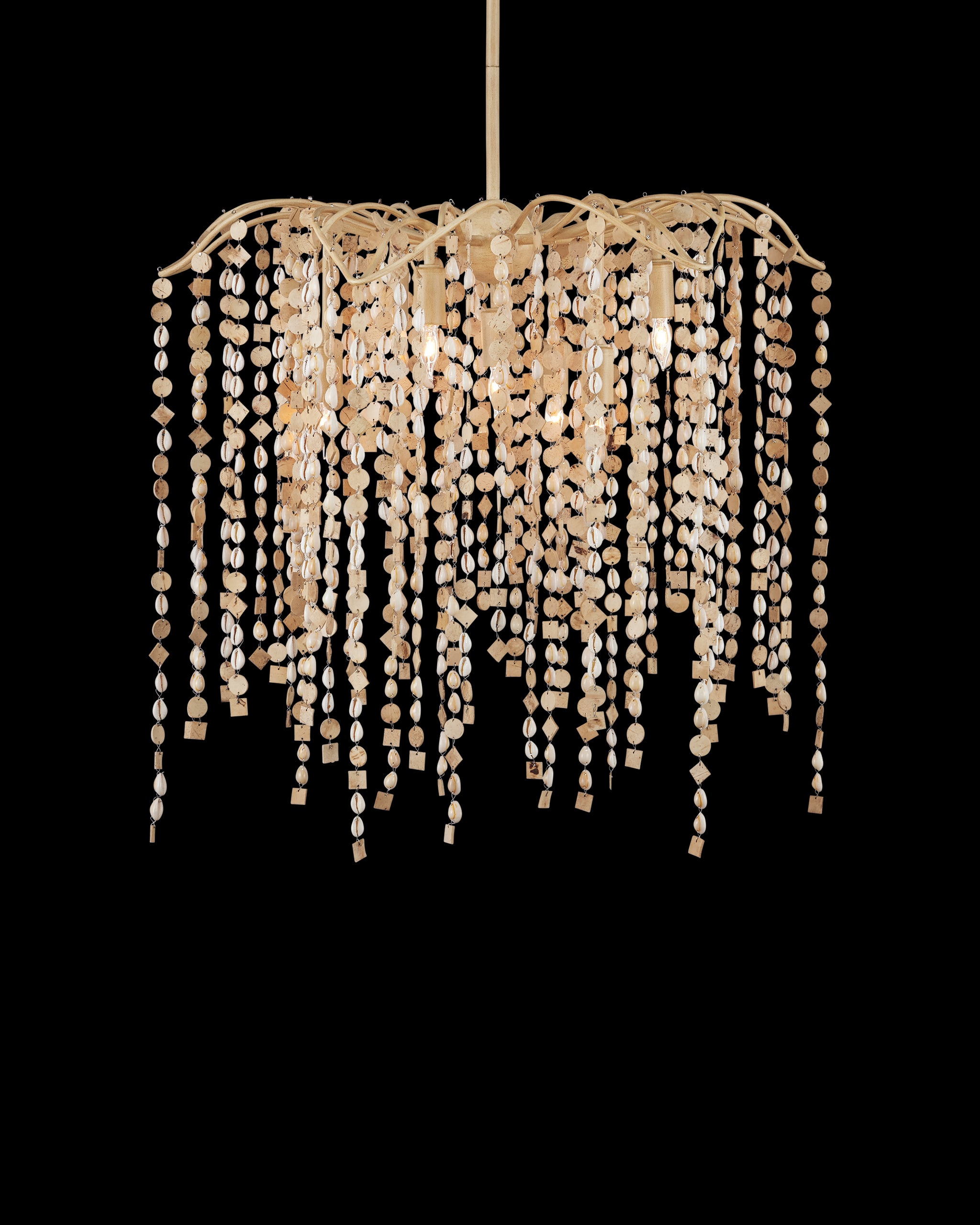Currey & Company Kealia Medium Chandelier