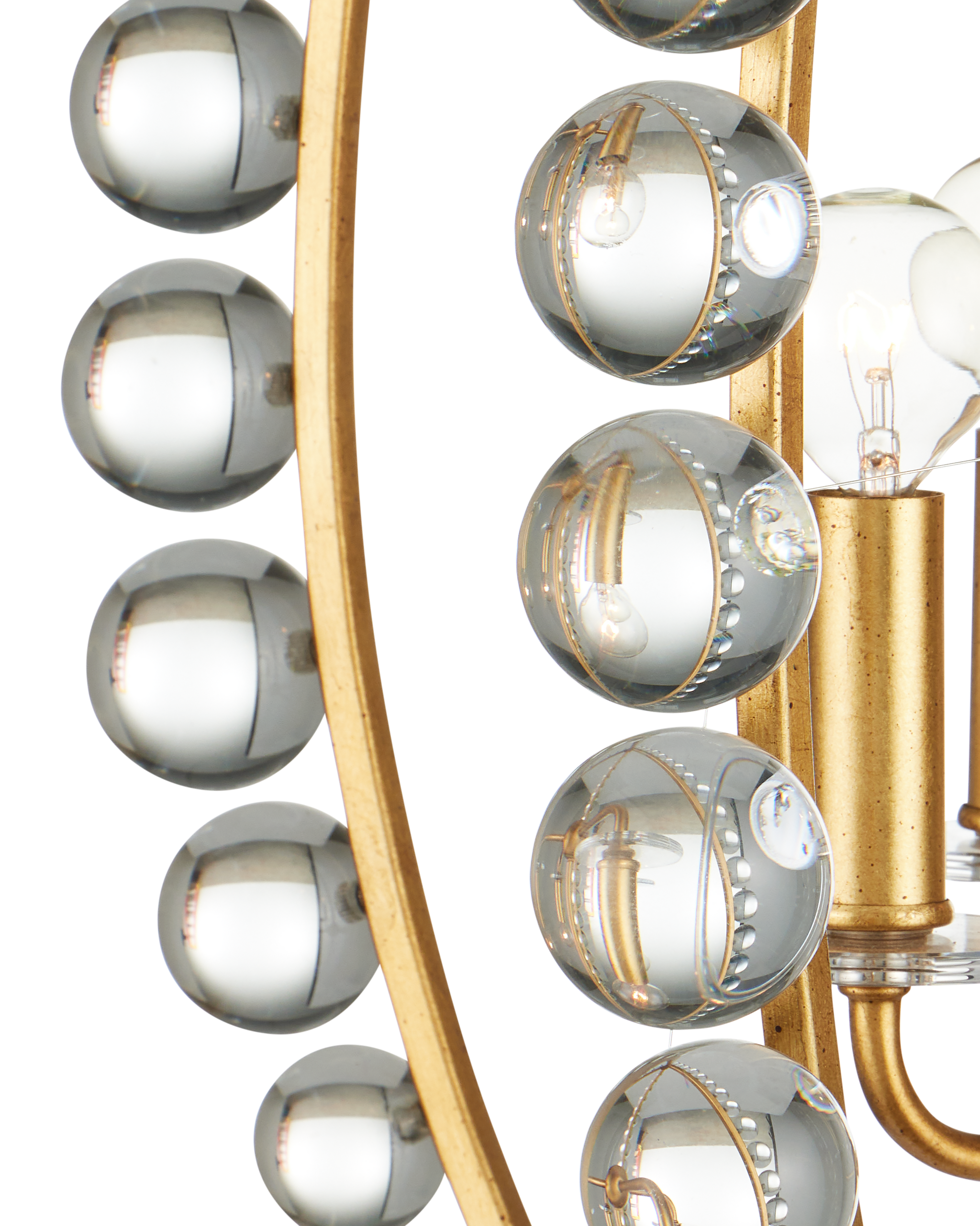 Currey & Company Amadora Teardrop Chandelier
