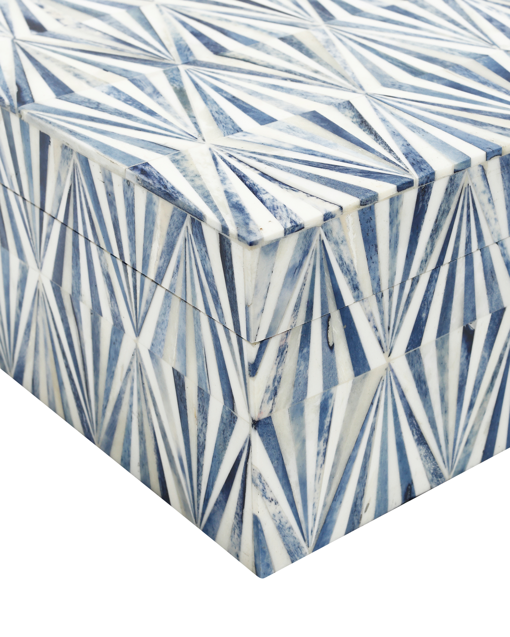 Currey & Company Colter Blue Box Set Of 2