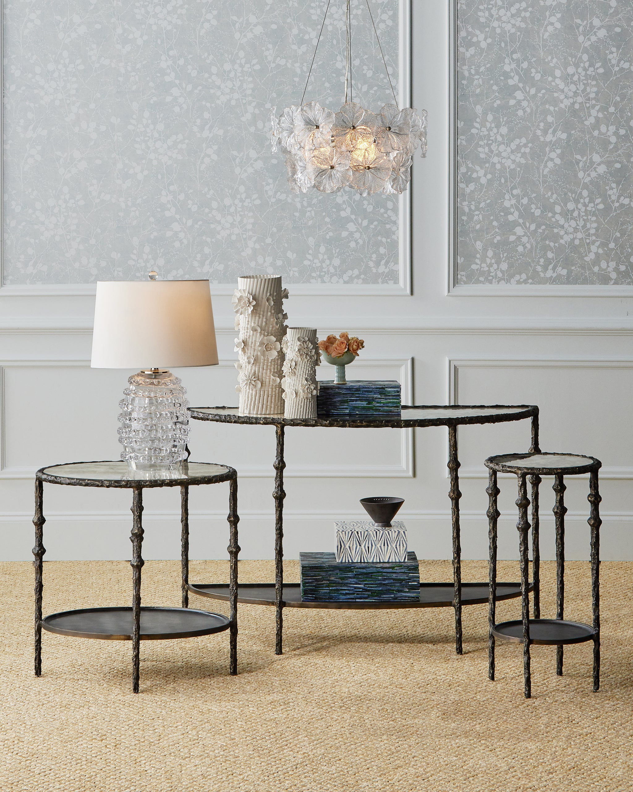 Currey And Company Mallow Small Chandelier