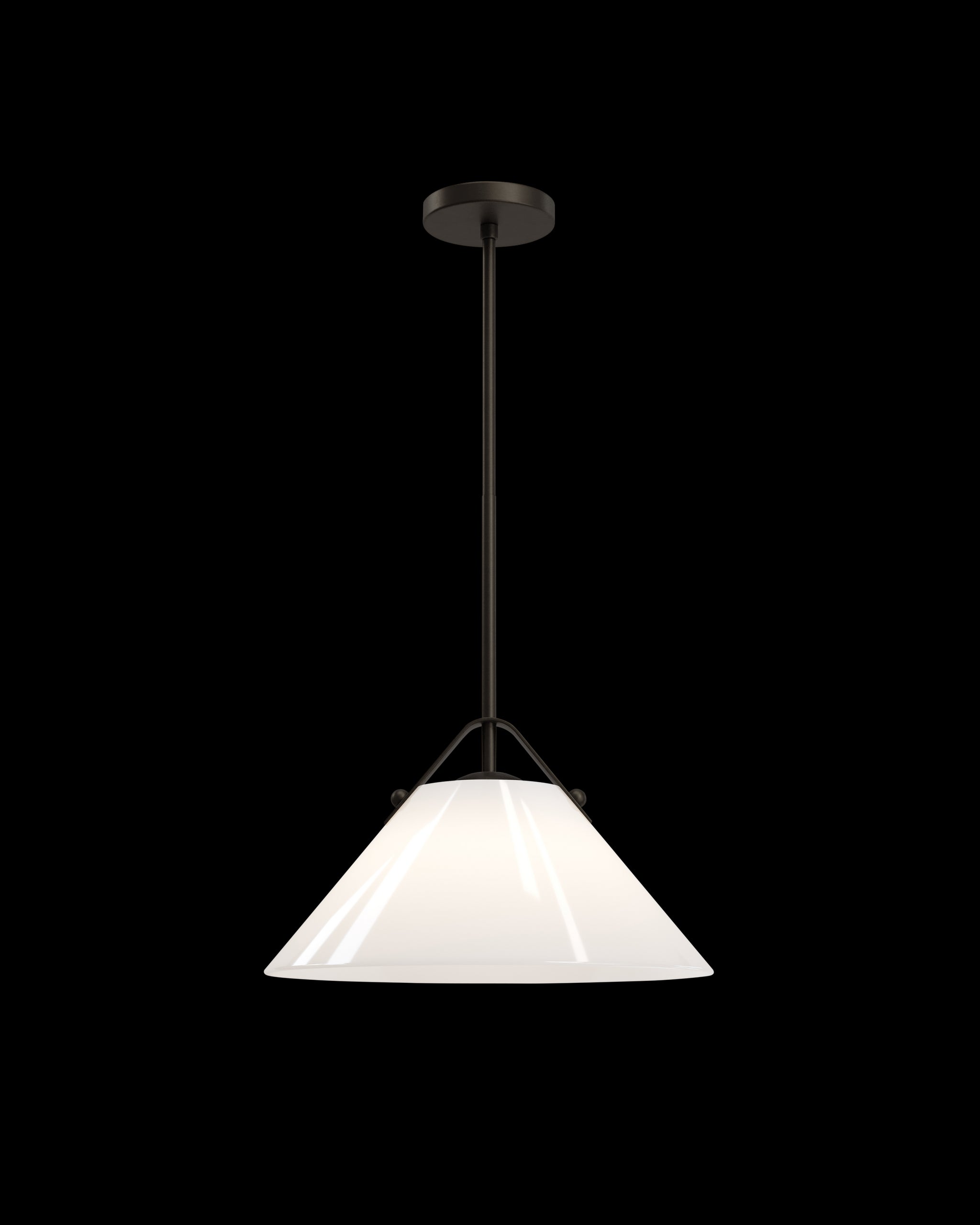 Currey & Company Bronwen Bronze Pendant