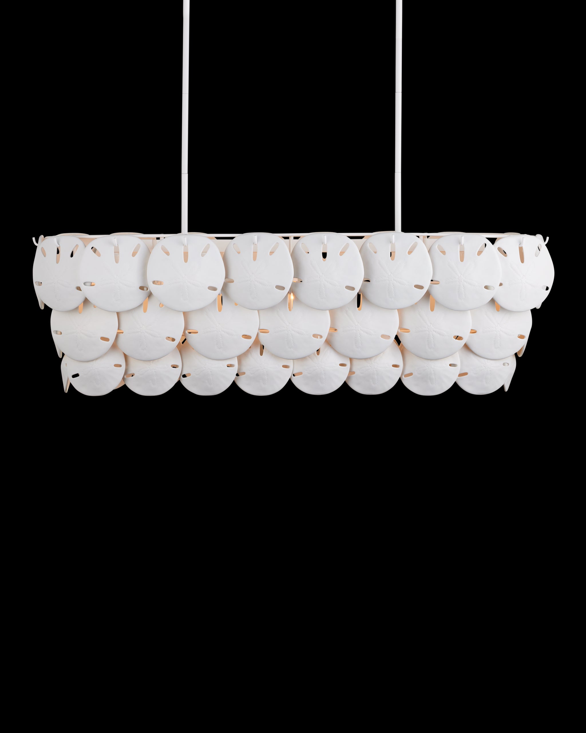 Currey & Company Tulum Oval Chandelier