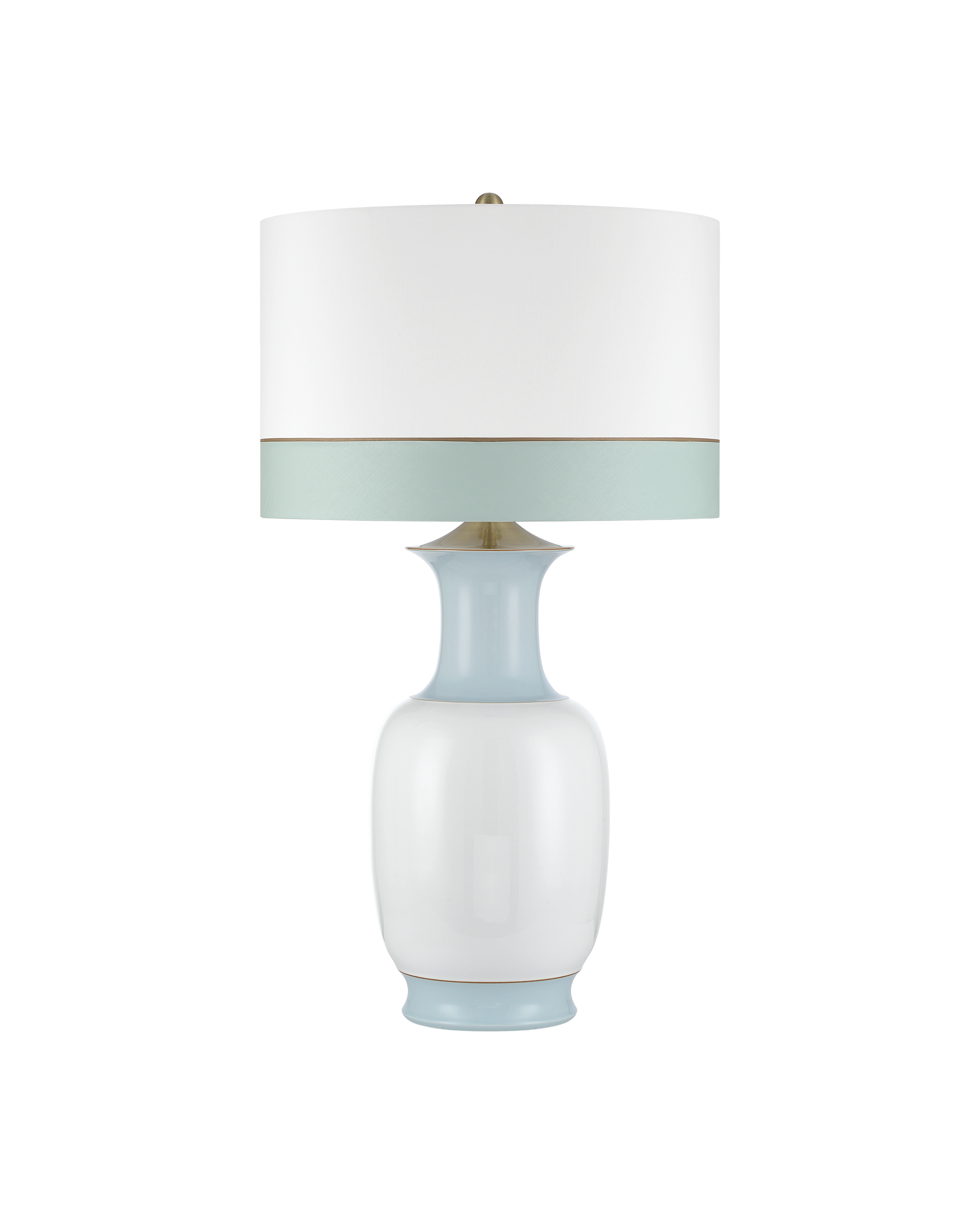 Currey & Company Kora Large Blue Table Lamp