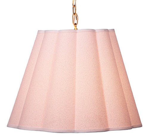 Jamie Young Scalloped Hanging Pendant Light White