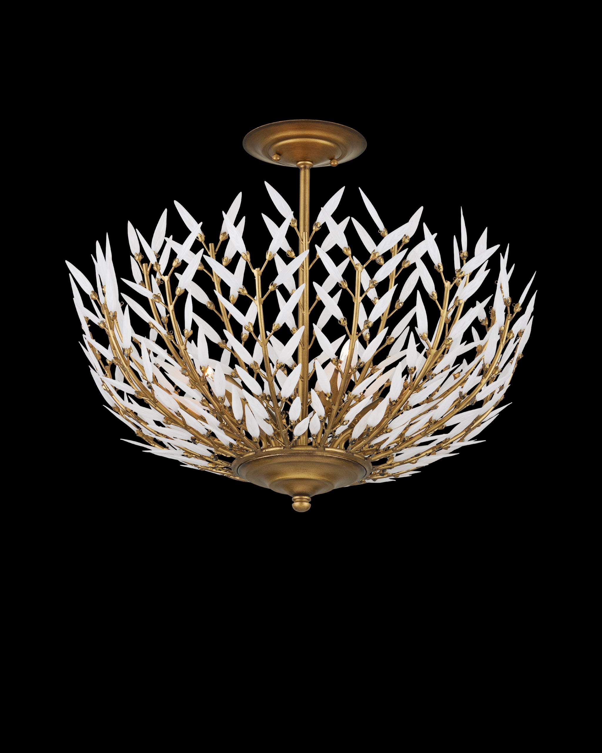 Currey & Company Magnum Opus Semi Flush Mount