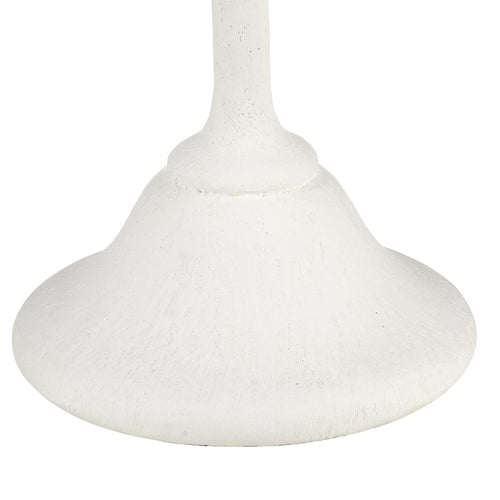 Currey And Company Charny White Floor Lamp