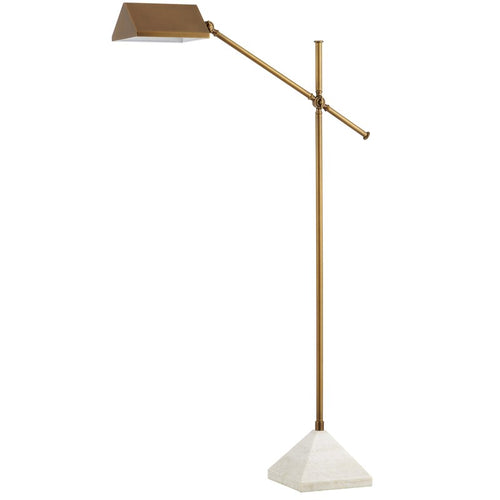 Currey And Company Repertoire Brass Floor Lamp