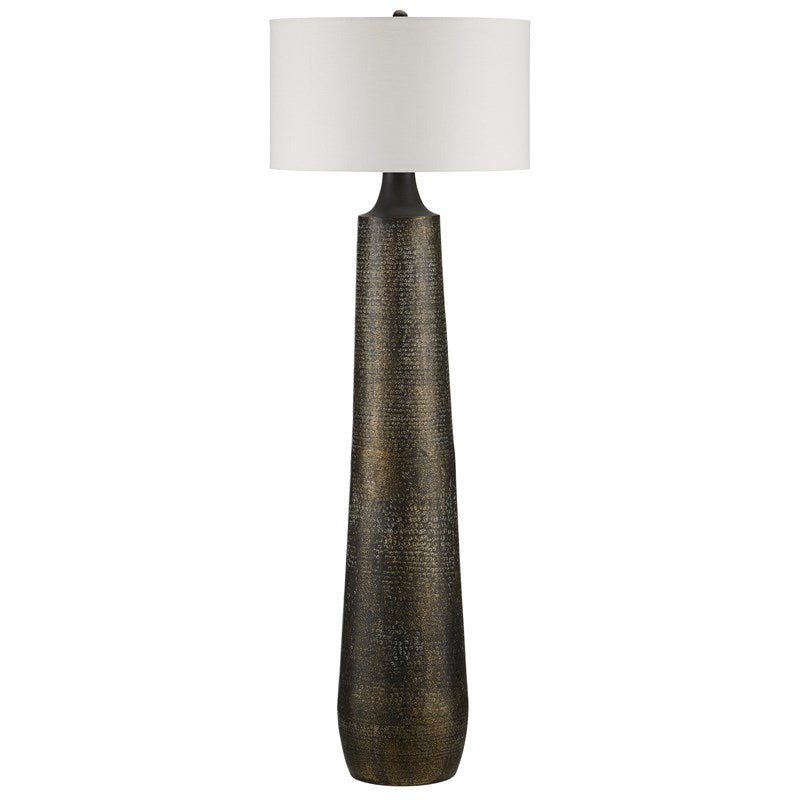 Currey And Company Brigadier Black Floor Lamp