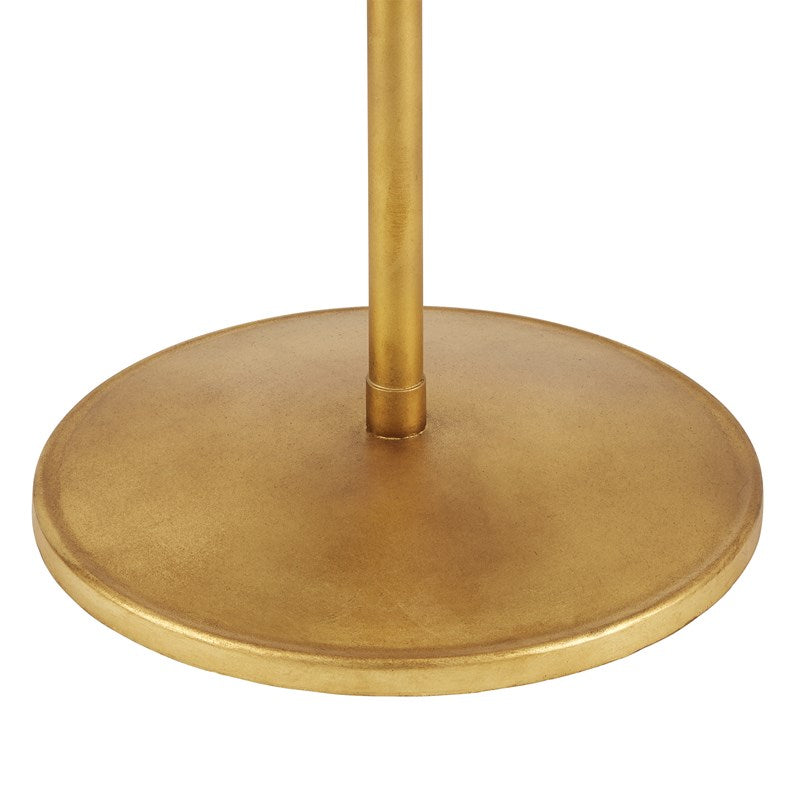 Currey And Company Dandelion Silver & Gold Floor Lamp