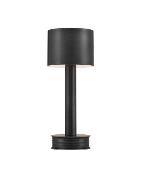 Currey & Company Traverse Bronze Cordless Table Lamp