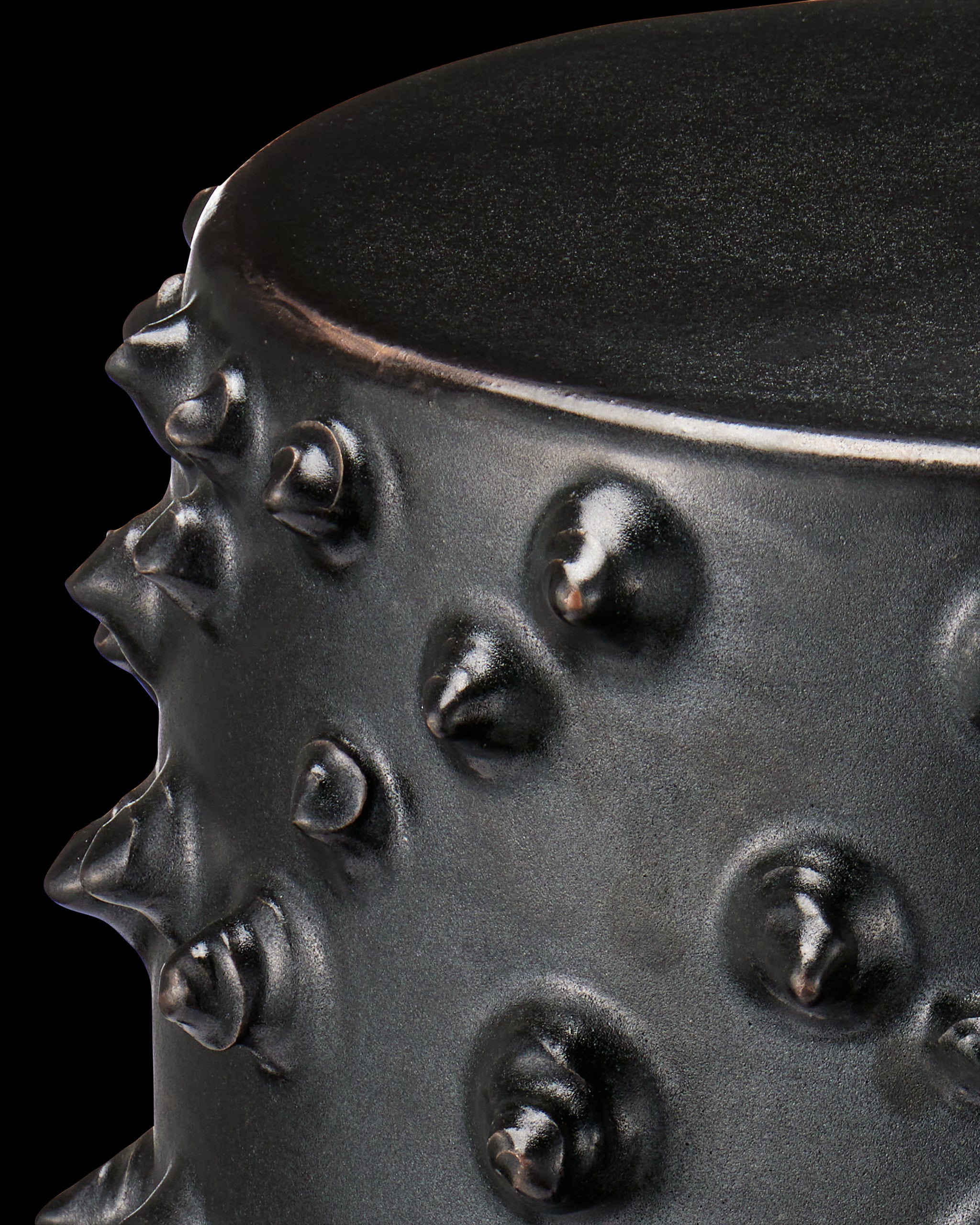 Currey & Company Baltz Black Accent Table