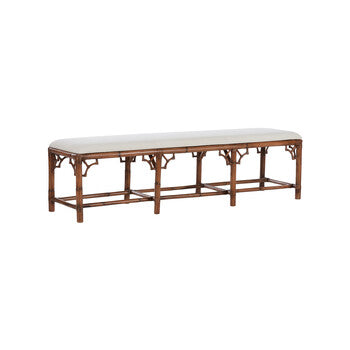 Chelsea House Chippendale Bamboo Bench