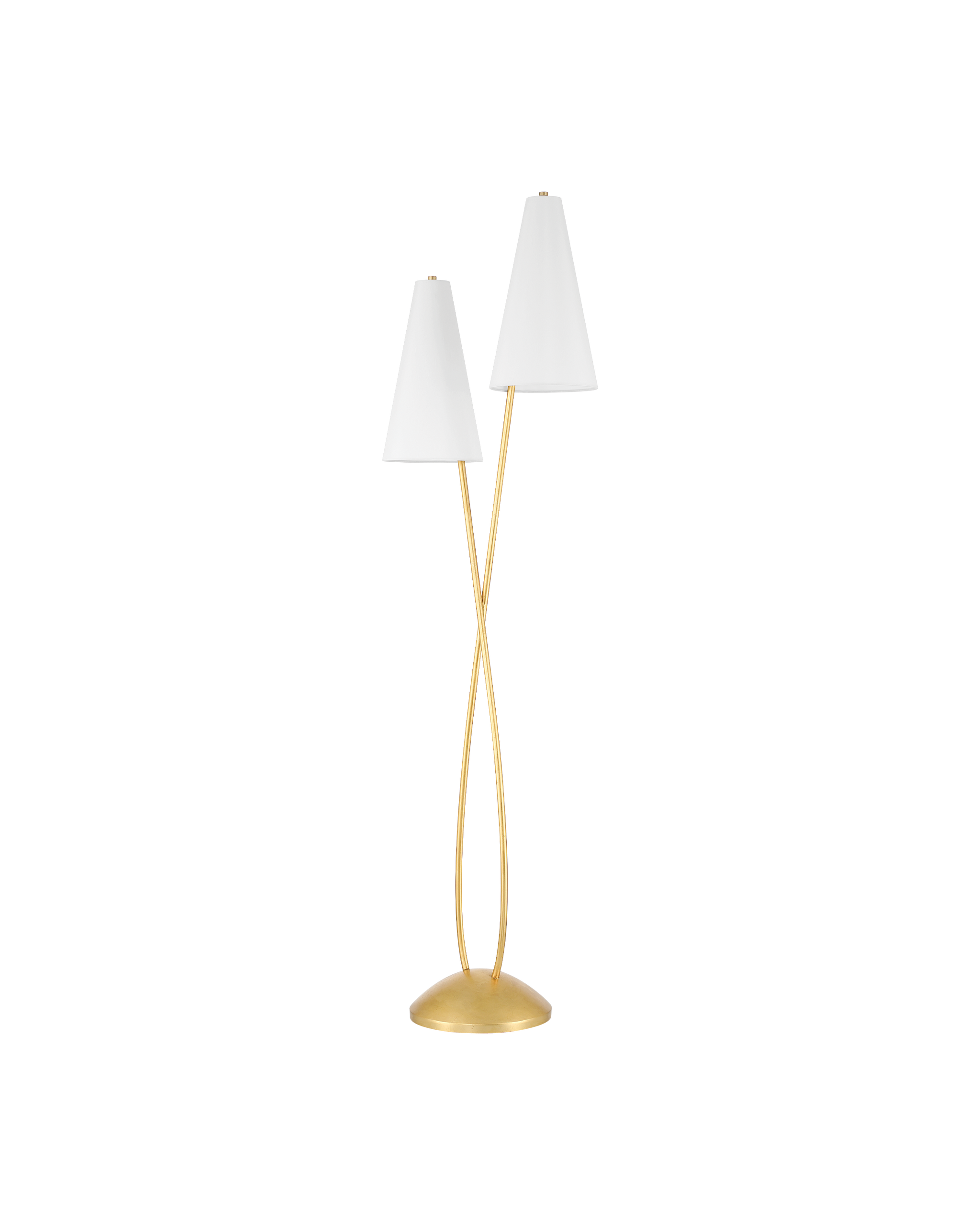 Currey & Company Pas De Deux Floor Lamp