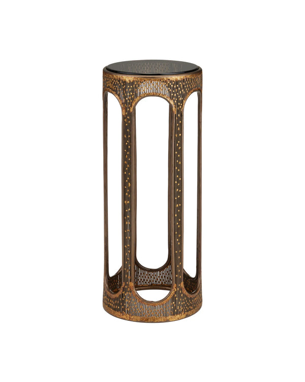 Currey & Company 22.25" Capella Metal Accent Table