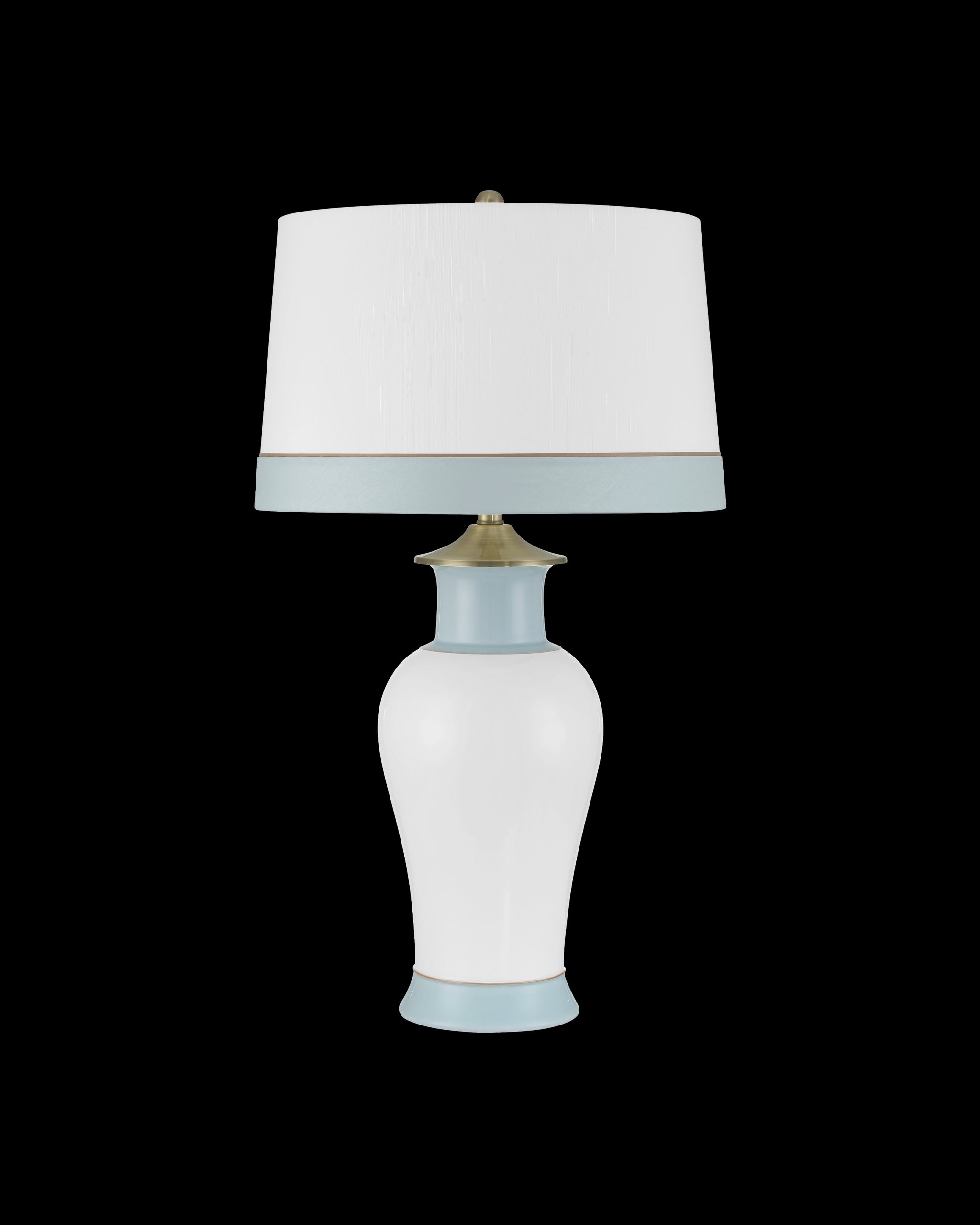 Currey & Company Kora Blue Table Lamp