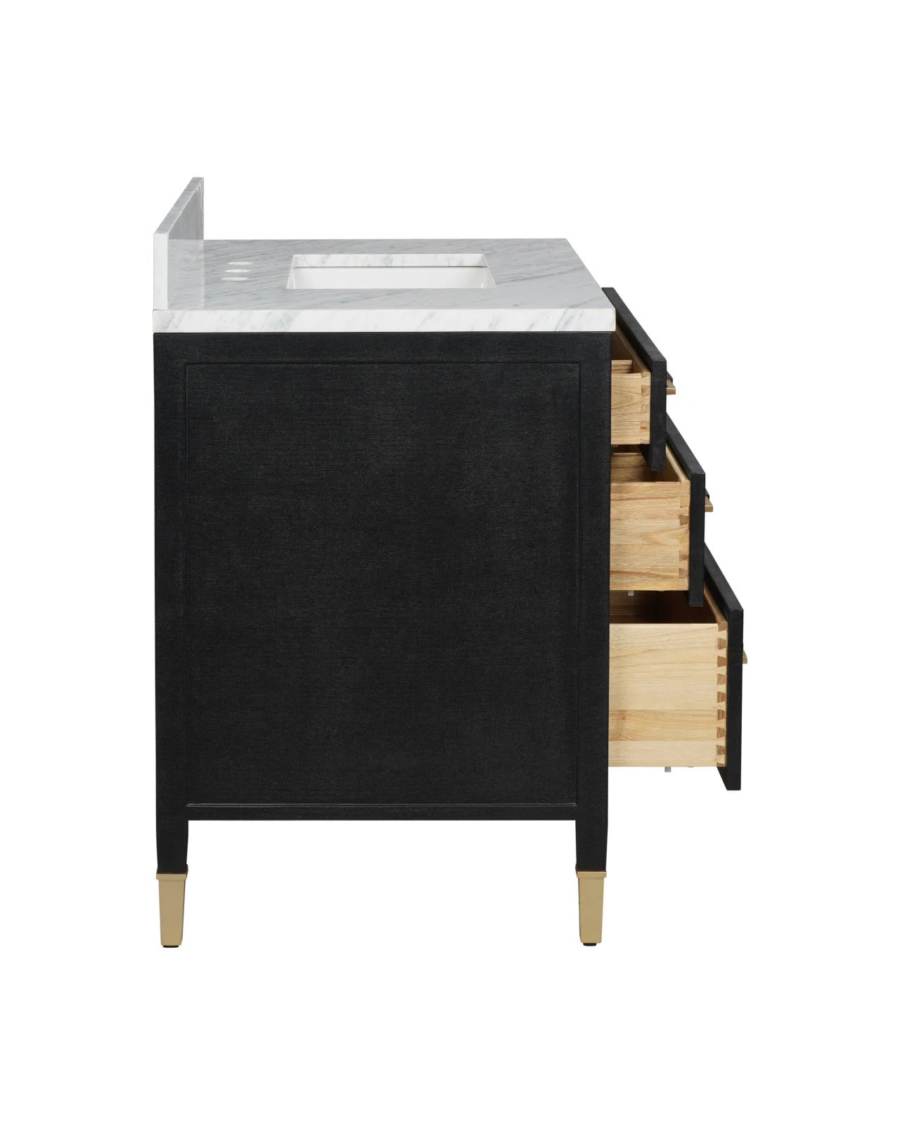 Currey and Company Verona Linen Bathroom Vanity