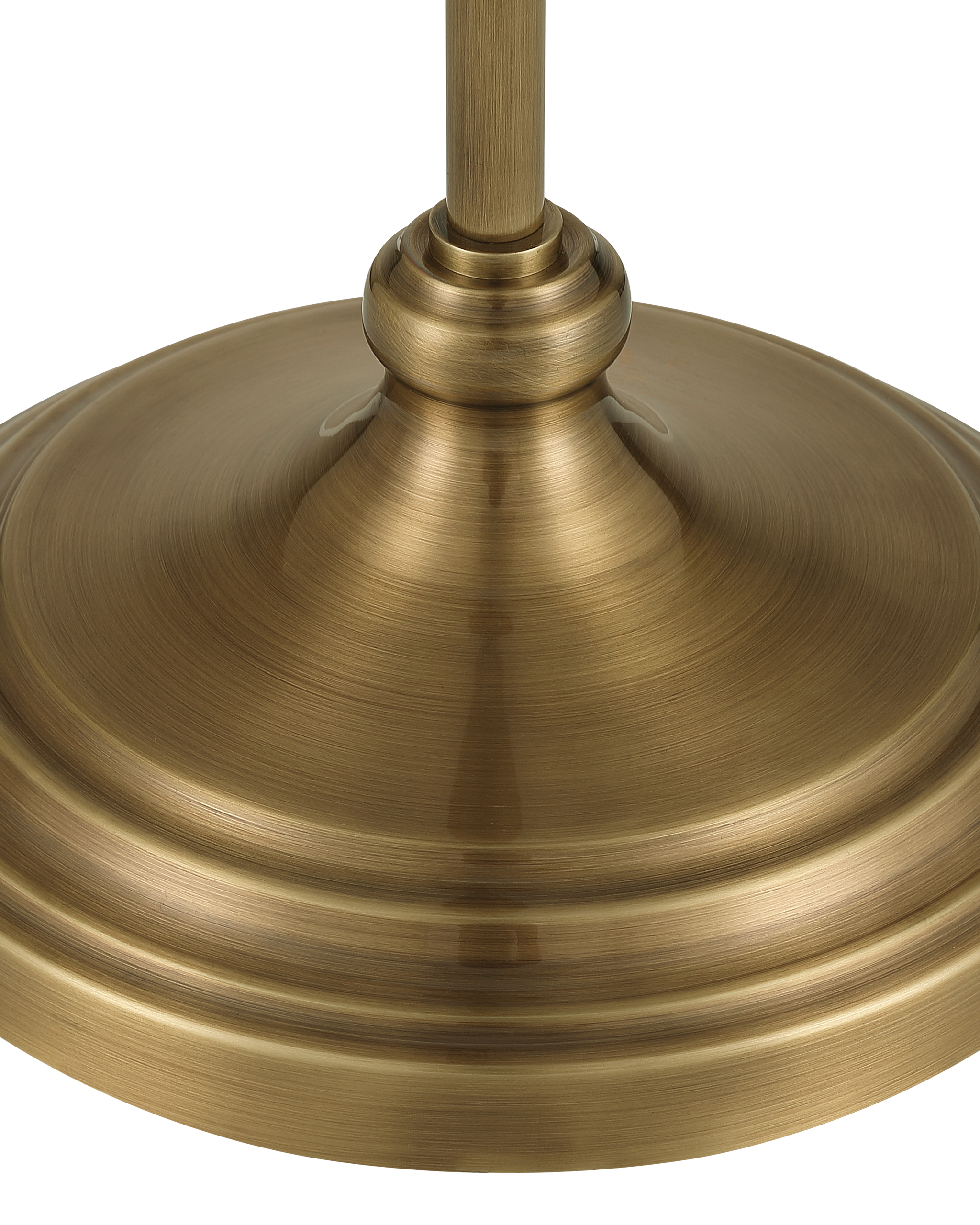 Currey & Company Viaggio Antique Brass Cordless Floor Lamp
