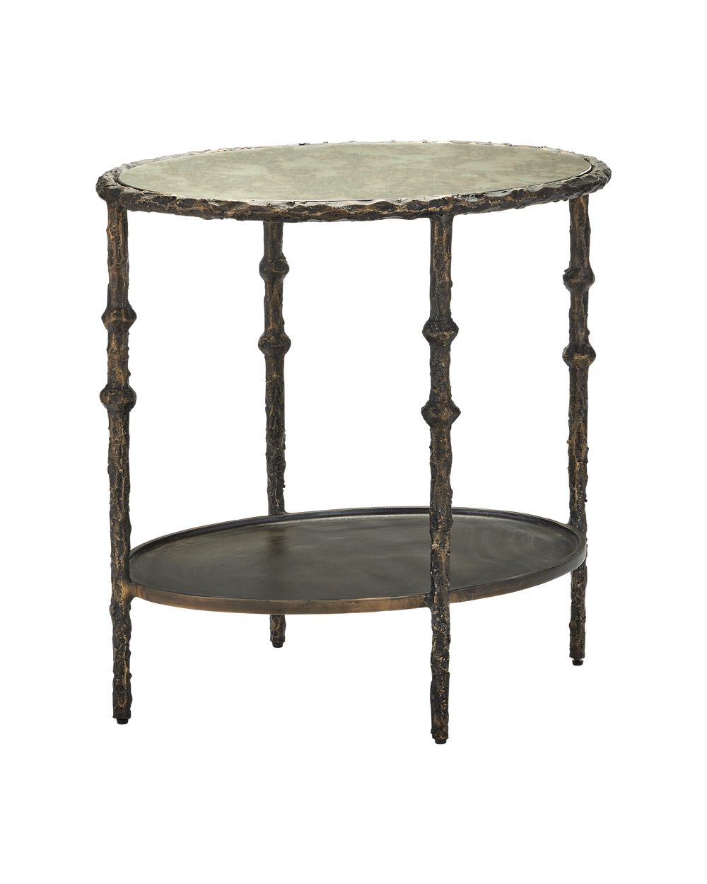 Currey & Company Spalzato Side Table