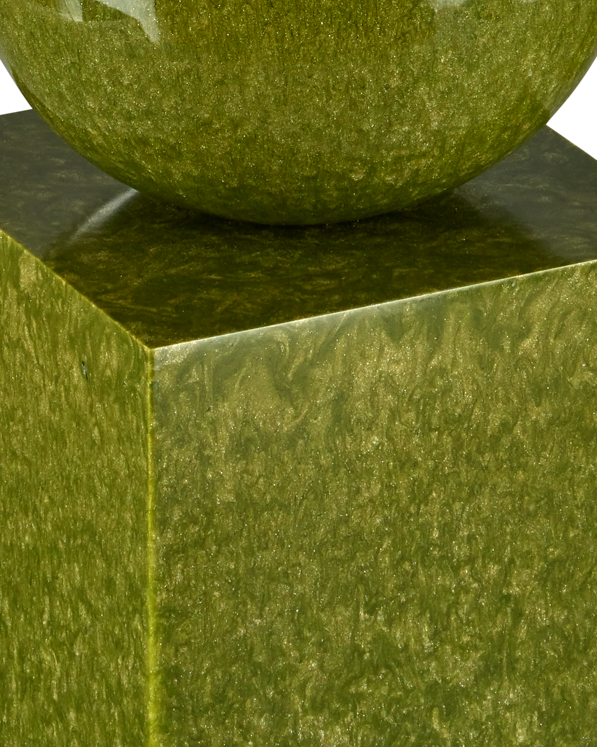 Currey & Company Nova Green Object Set Of 2