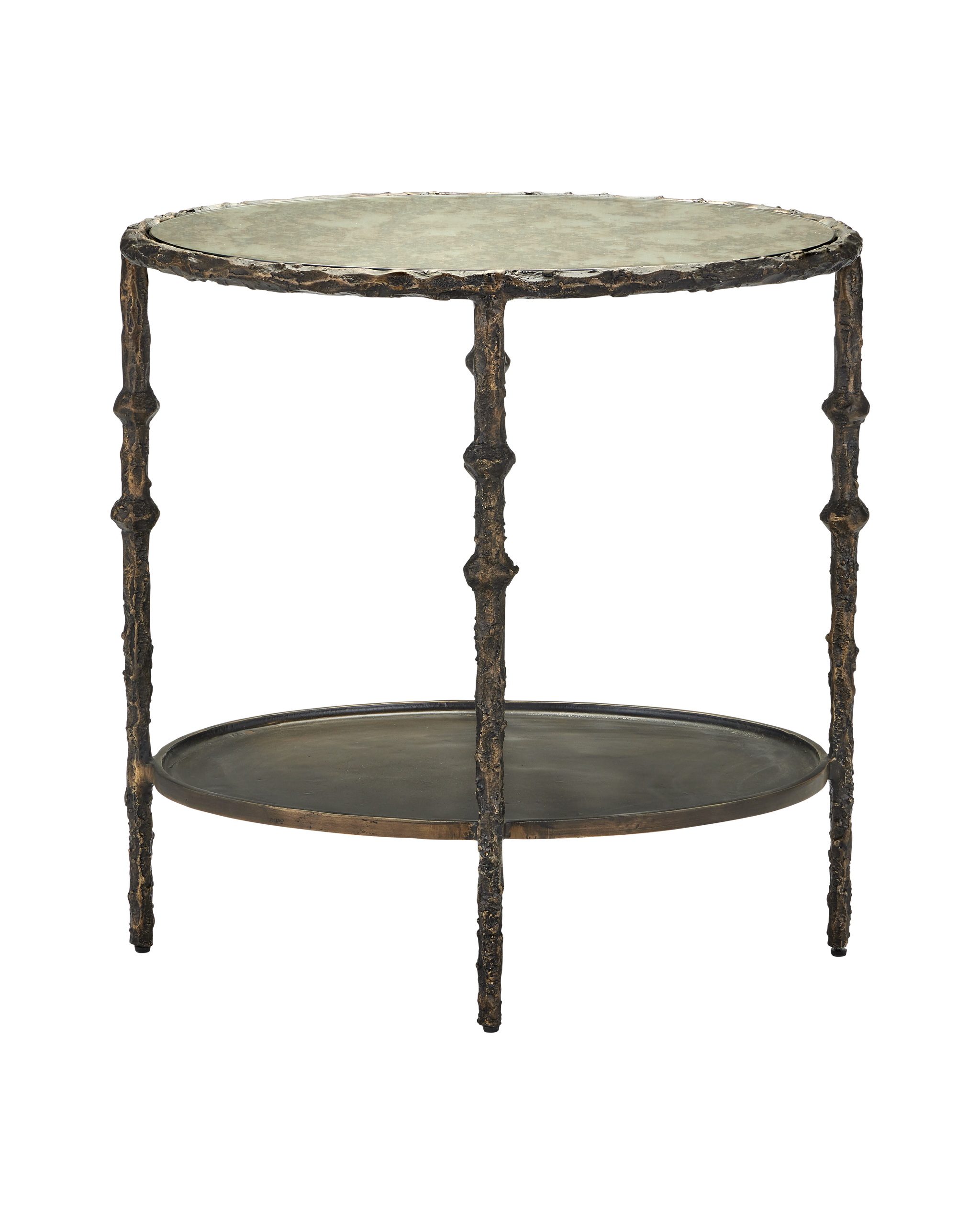 Currey & Company Spalzato Side Table