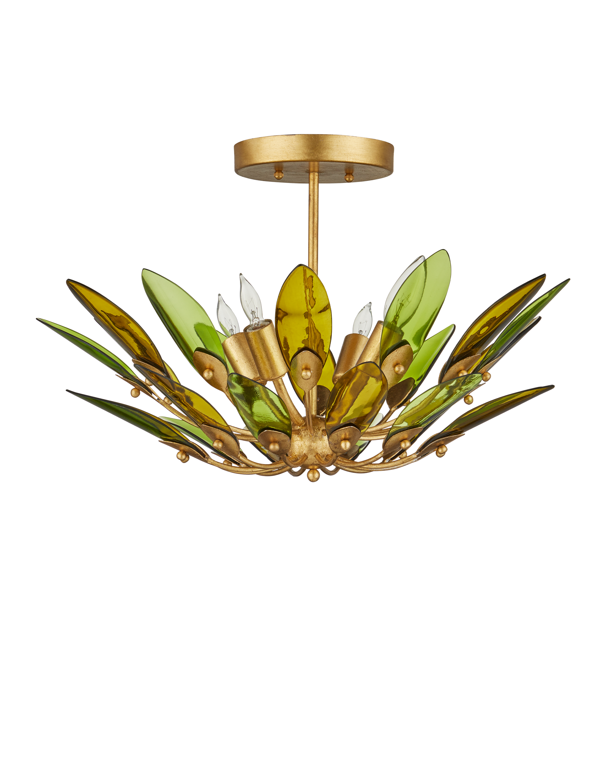 Currey & Company Selavy Semi Flush Mount