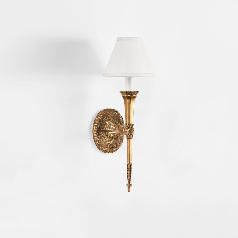 DC  Oliver Brass Sconce