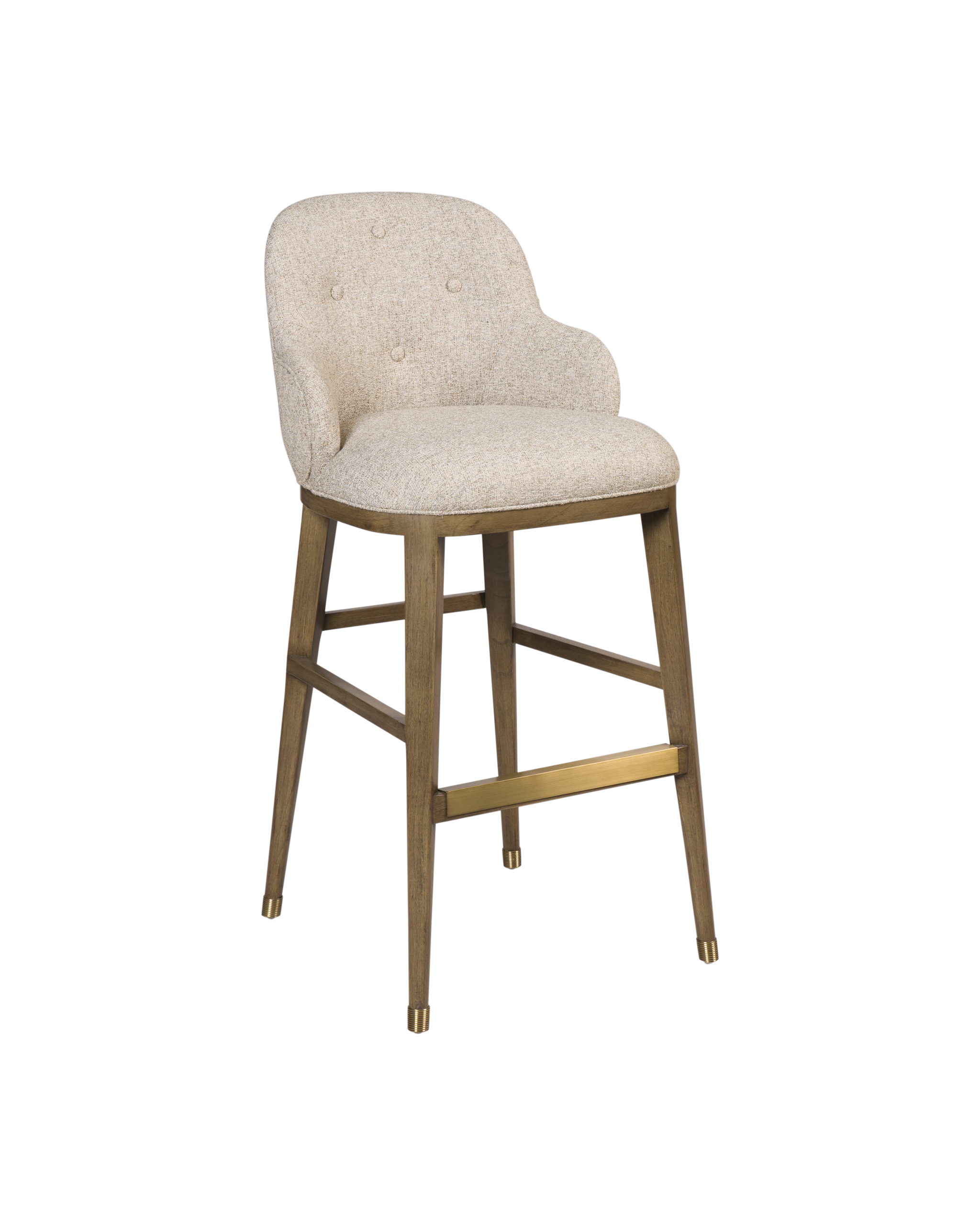 Currey & Company Vario Bar Stool, Antique Alaska
