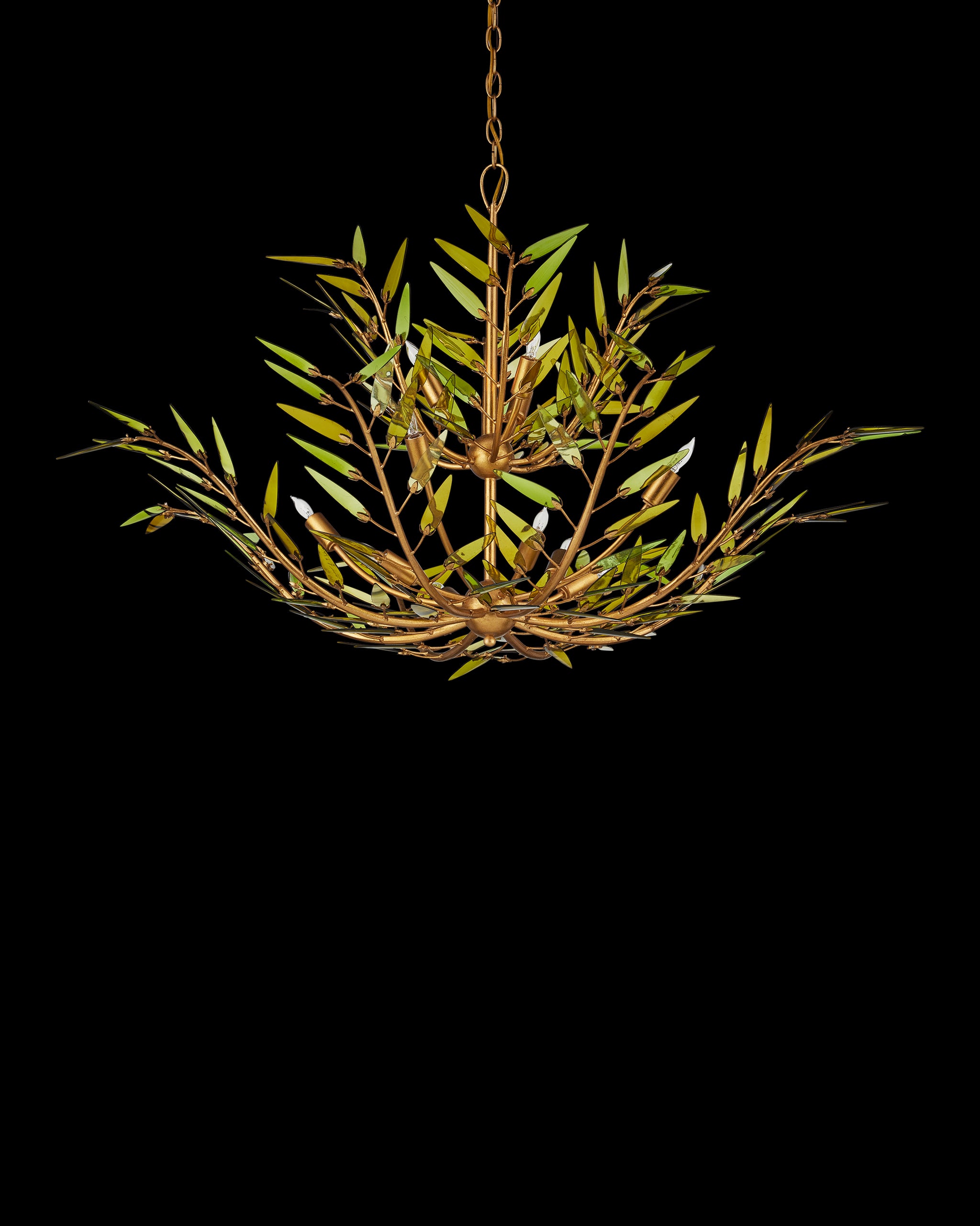 Currey & Company Babylon Two Tier Chandelier