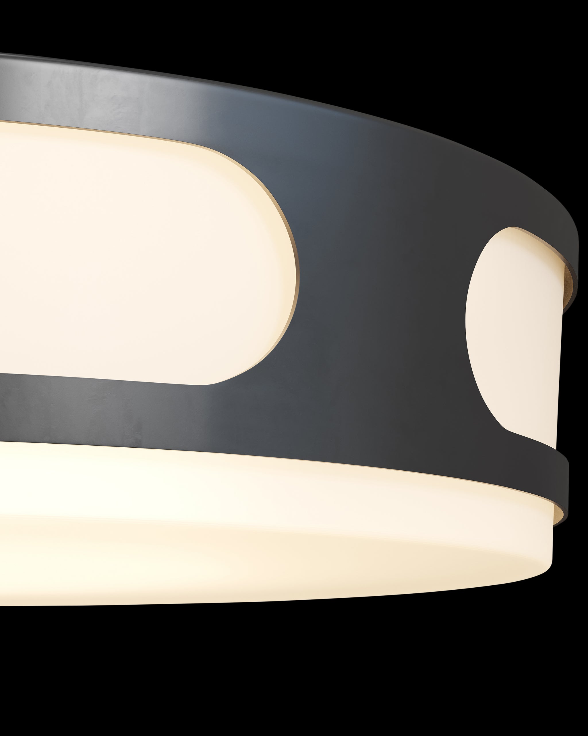 Currey & Company Swale Outdoor Flush Mount