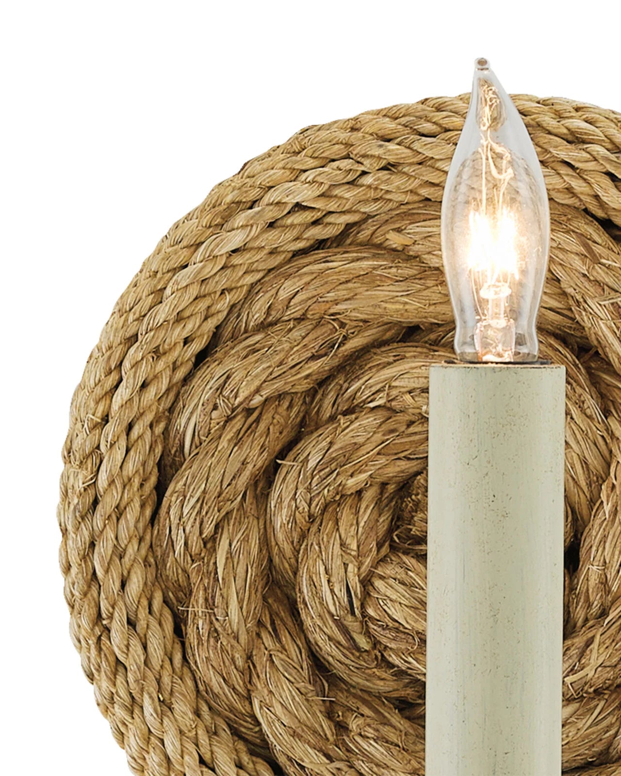 Bunny Williams for Currey and Company, Wallis Rope Wall Sconce