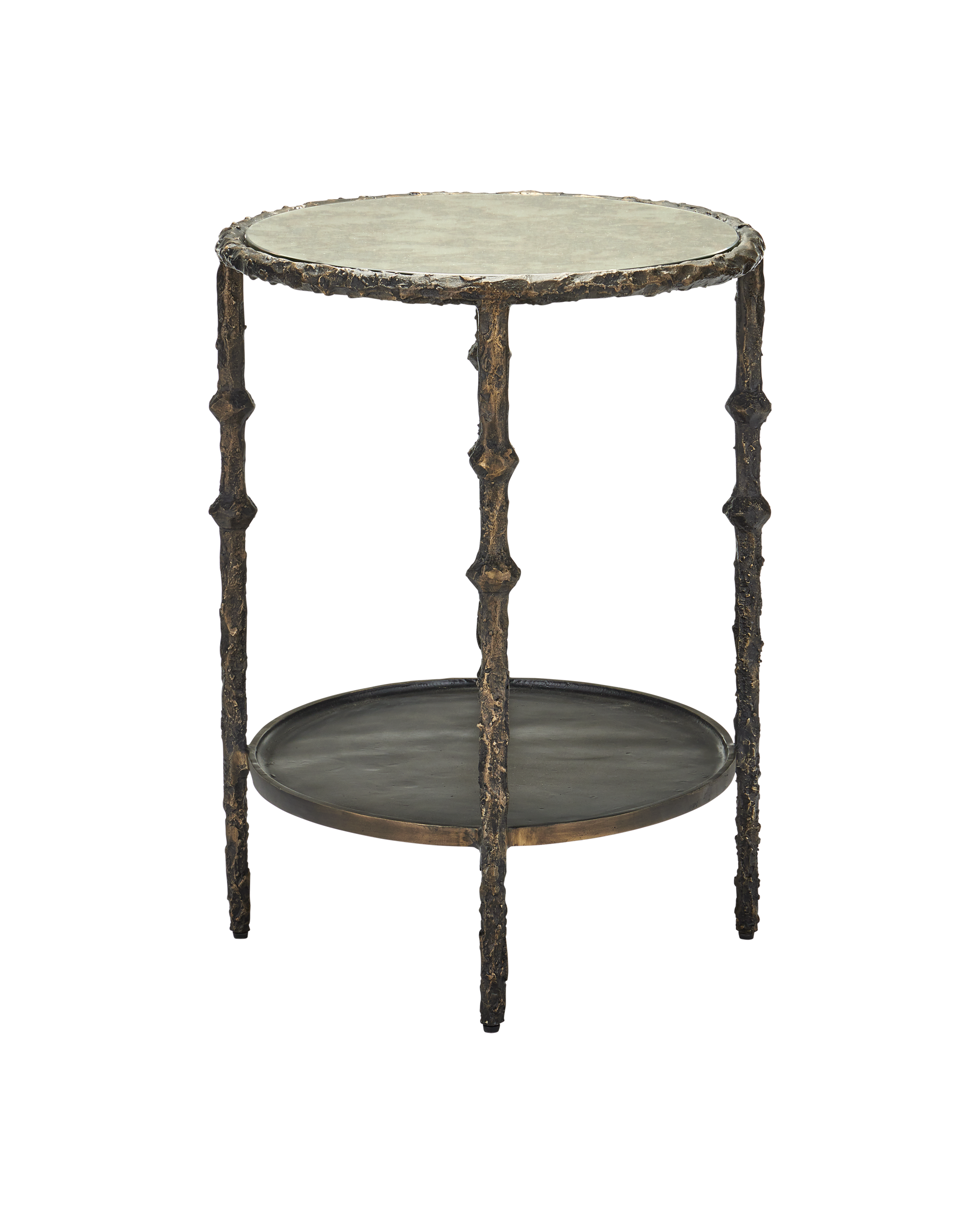 Currey & Company Spalzato Side Table