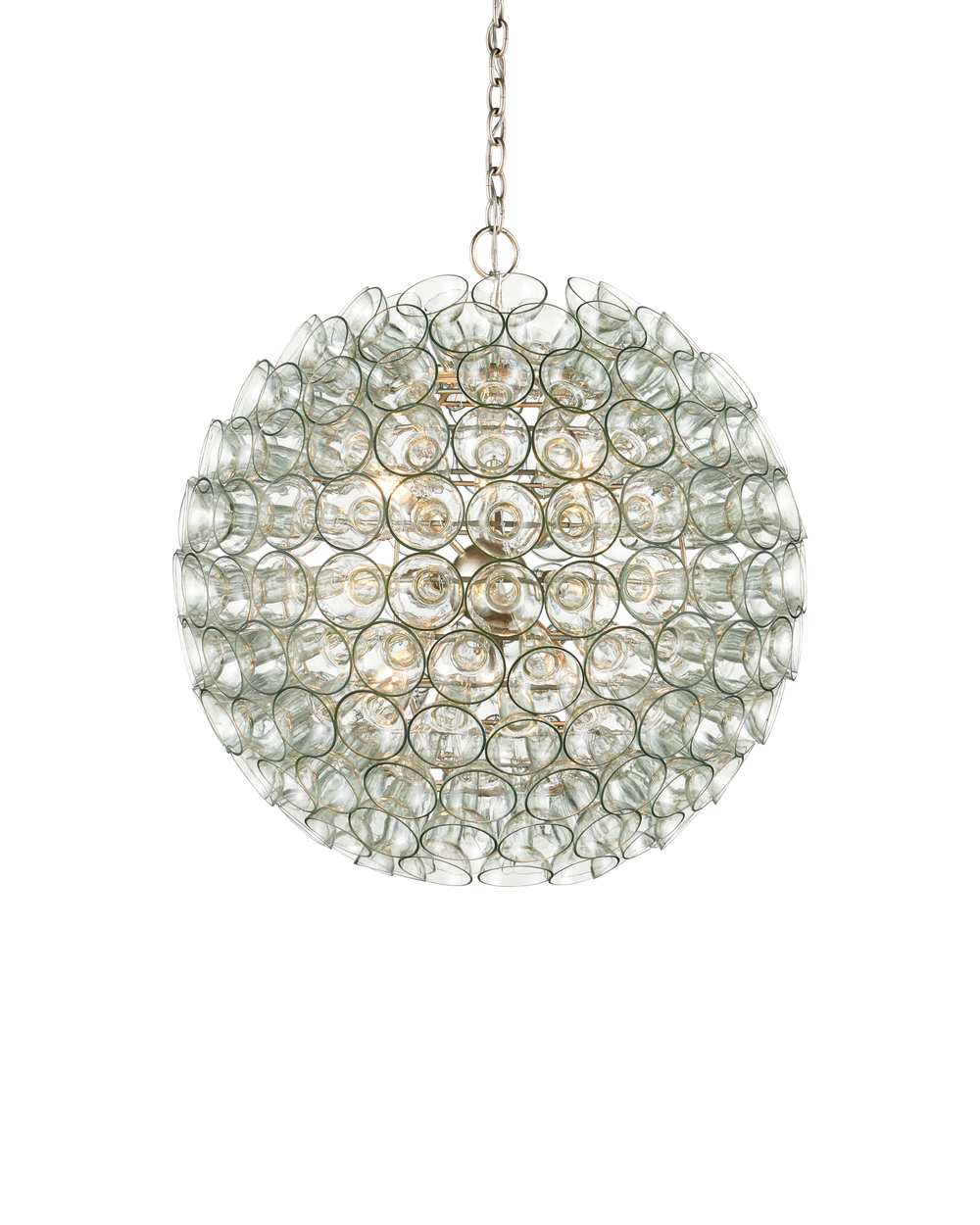 Currey And Company Eau De Vie Orb Chandelier