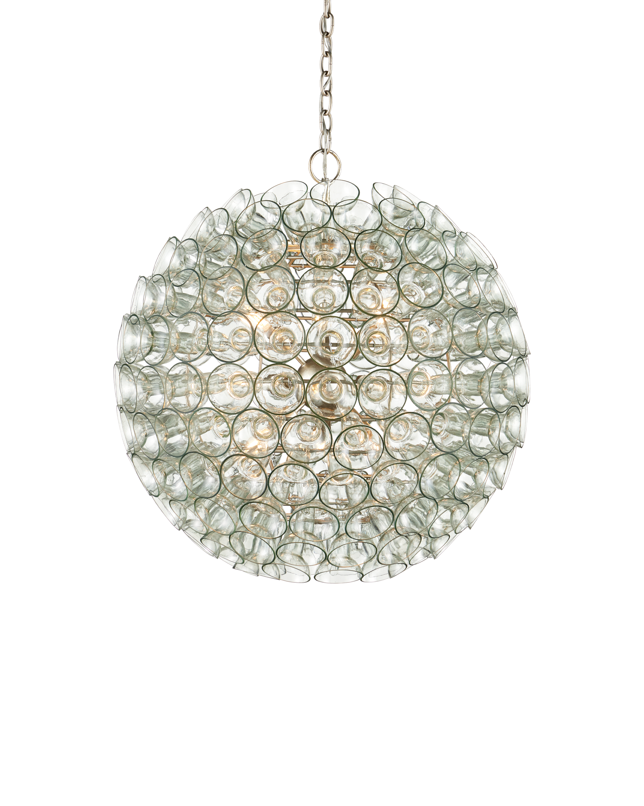 Currey And Company Eau De Vie Orb Chandelier