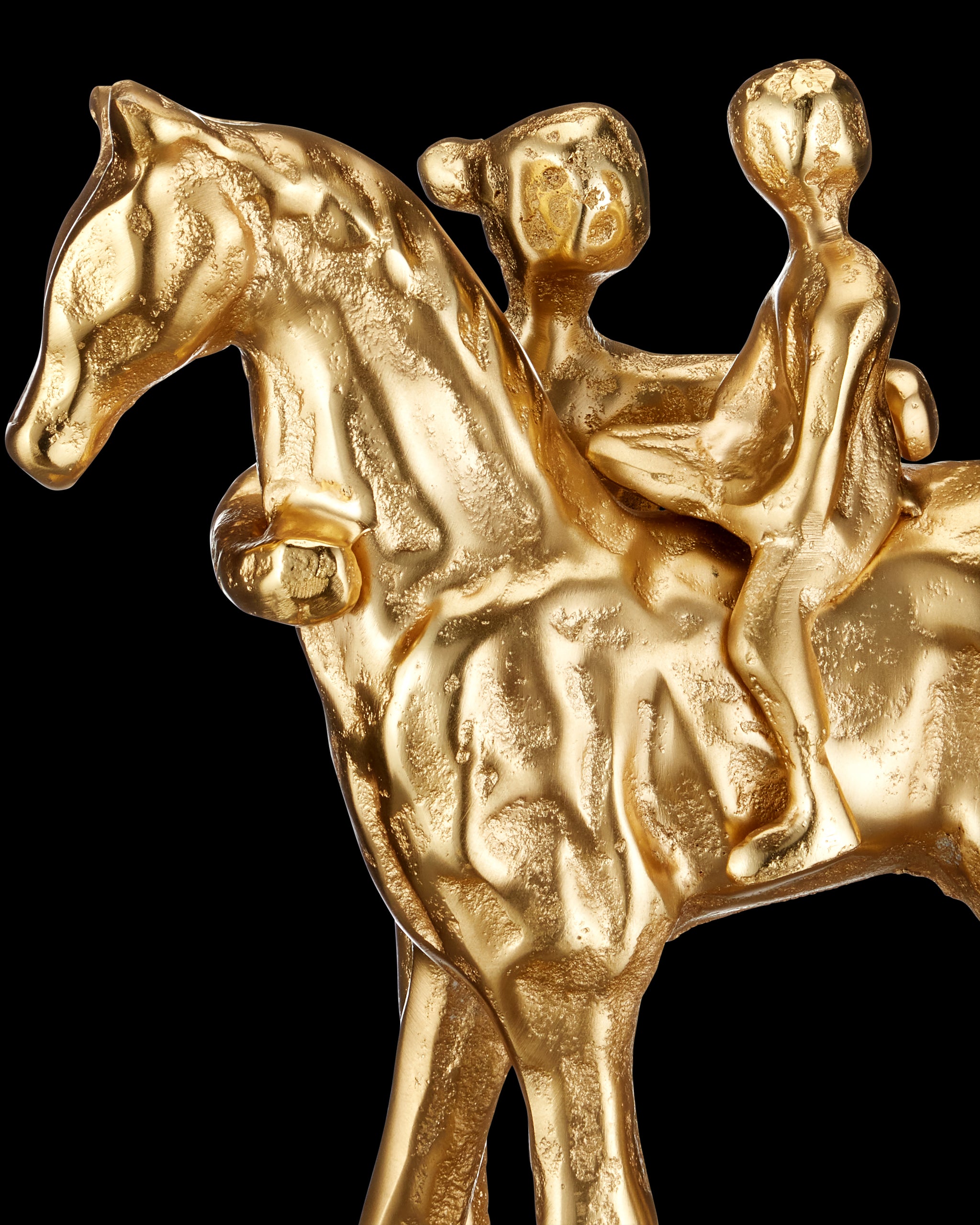 Currey & Company Dujardin Equestrian Sculpture